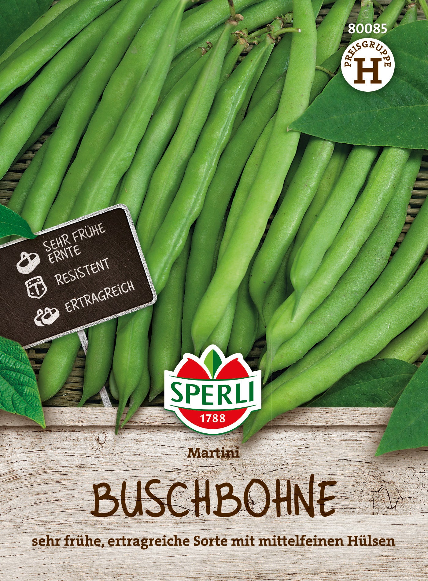SPERLI Buschbohne Martini