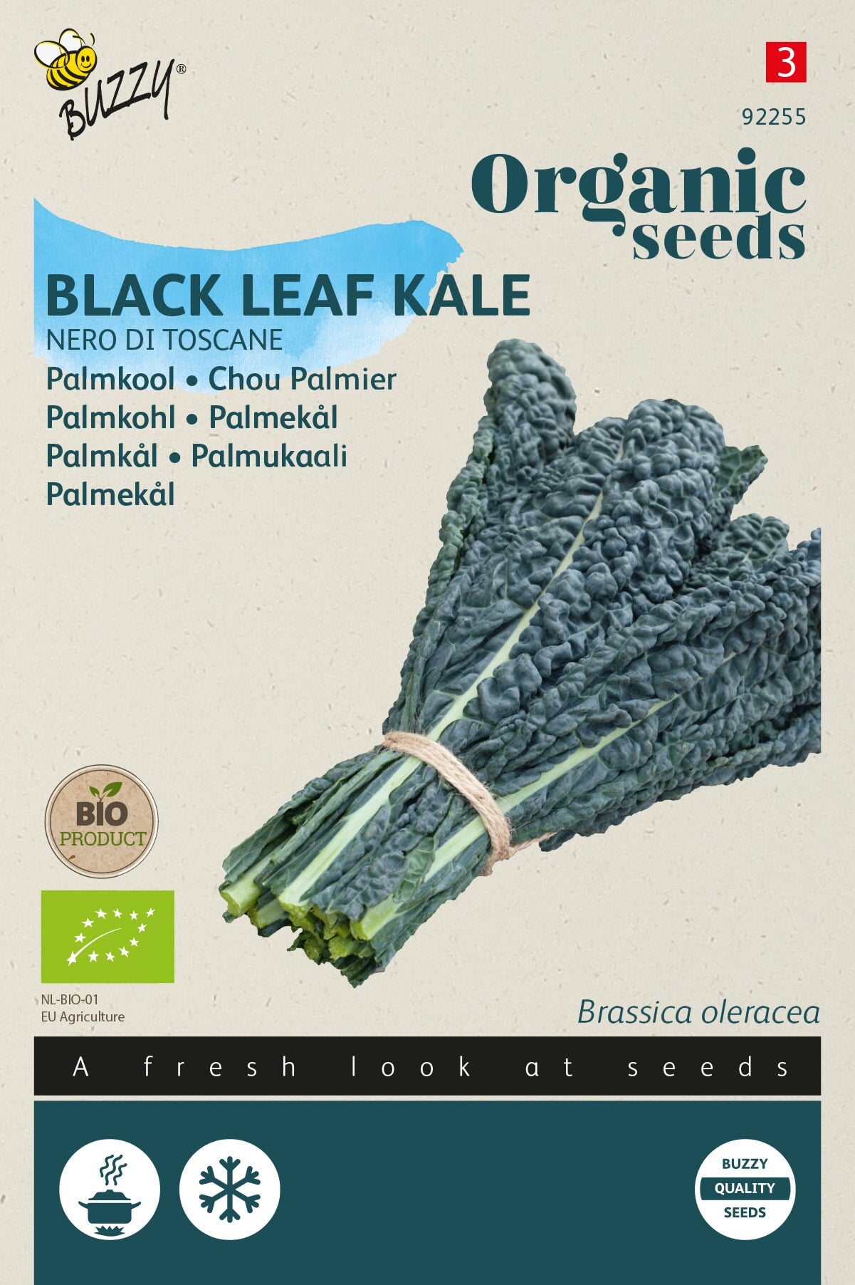 Buzzy Organic Seeds BIO Palmkohl Nero di Toscana