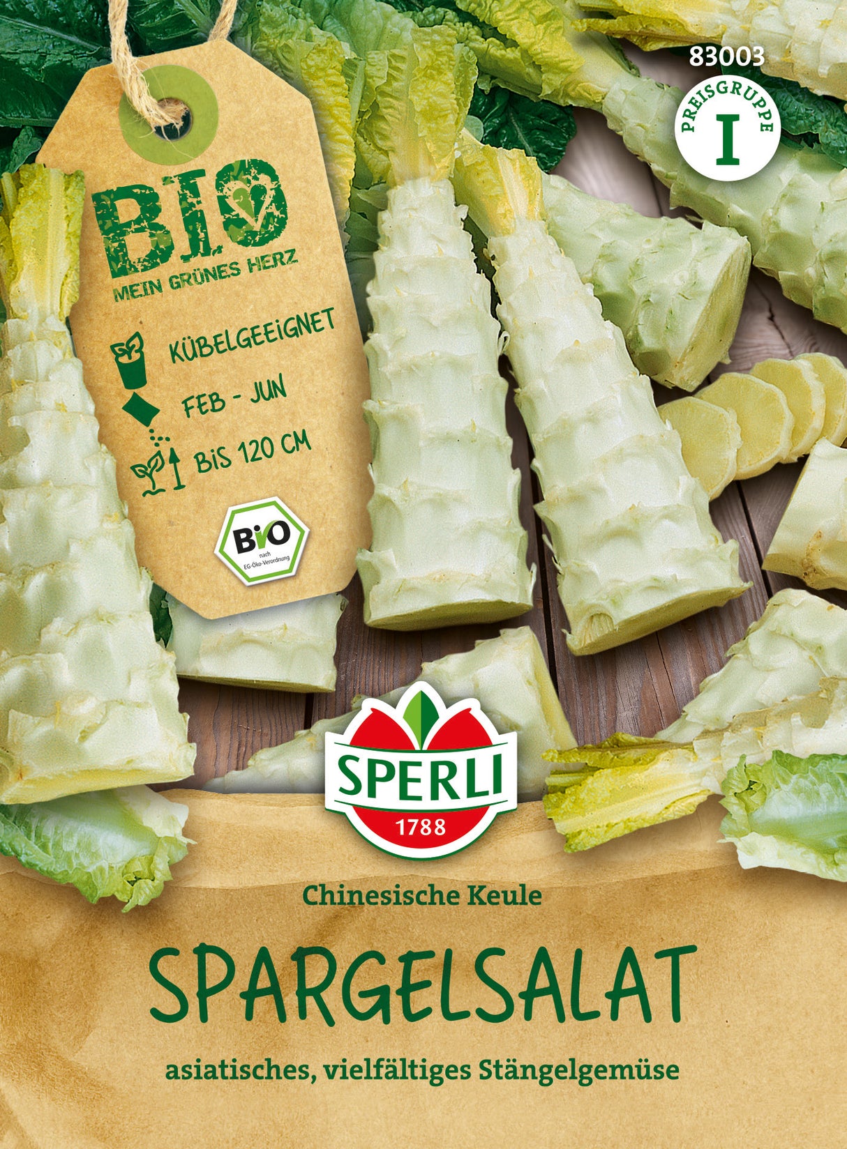 SPERLI BIO Spargelsalat Chinesische Keule