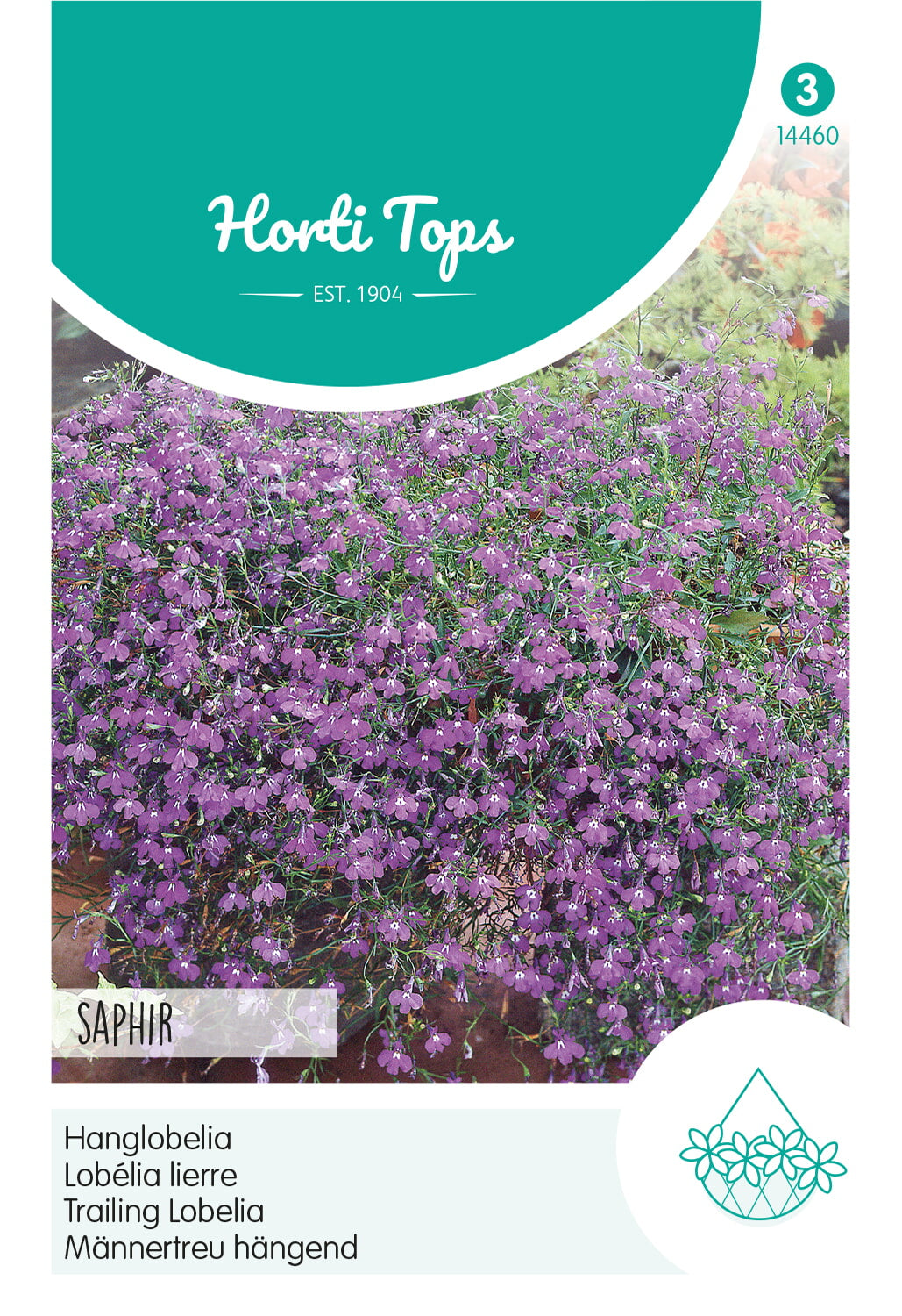 Horti Tops Männertreu Pendula Saphir