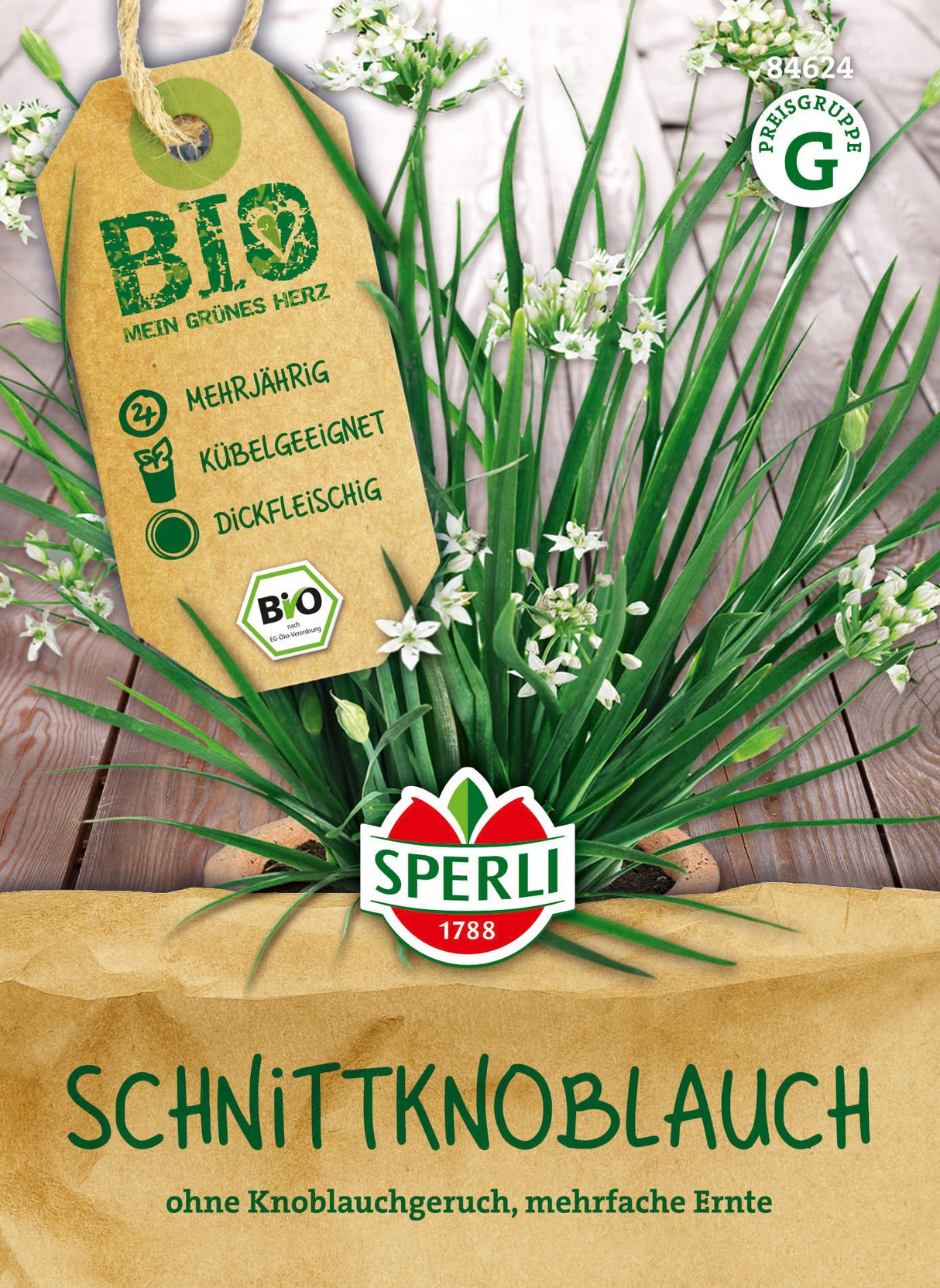 SPERLI BIO Schnittknoblauch