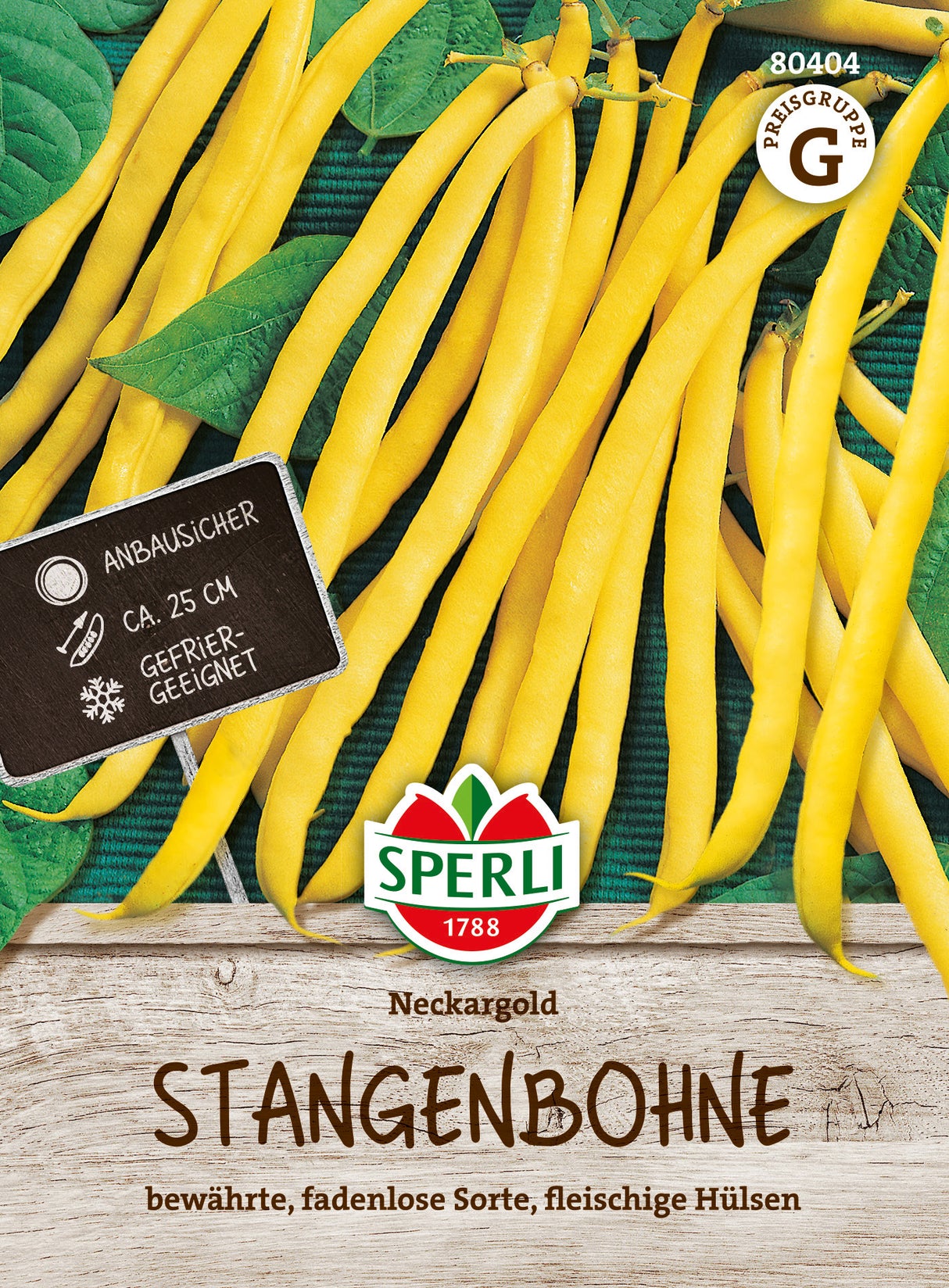 SPERLI Stangenbohne Neckargold