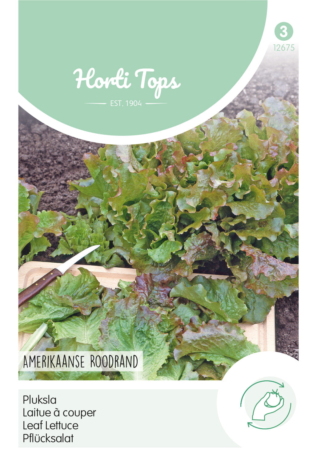 Horti Tops Pflücksalat Amerikanischer Brauner