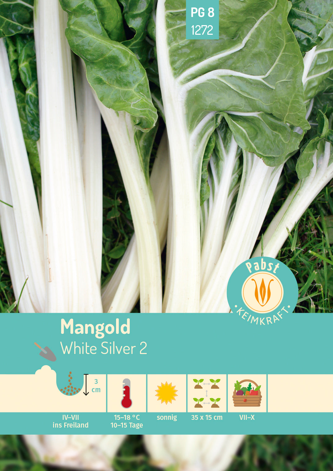 Pabst Keimkraft Mangold White Silver 2