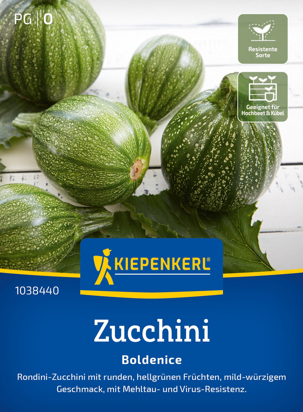 Kiepenkerl Zucchini Boldenice