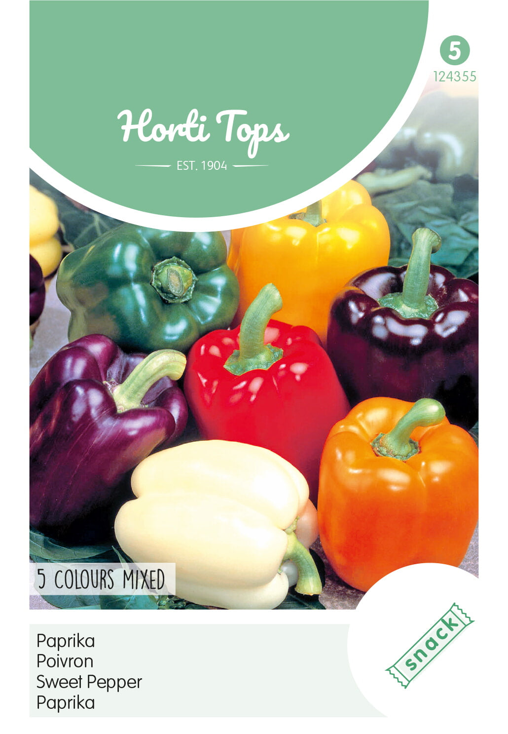 Horti Tops Paprika 5-Farben