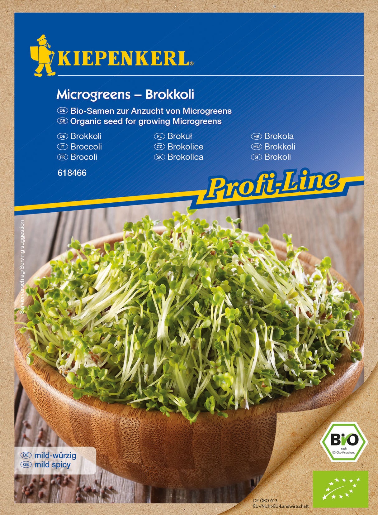 Kiepenkerl BIO Keimsprossen Microgreens Brokkoli