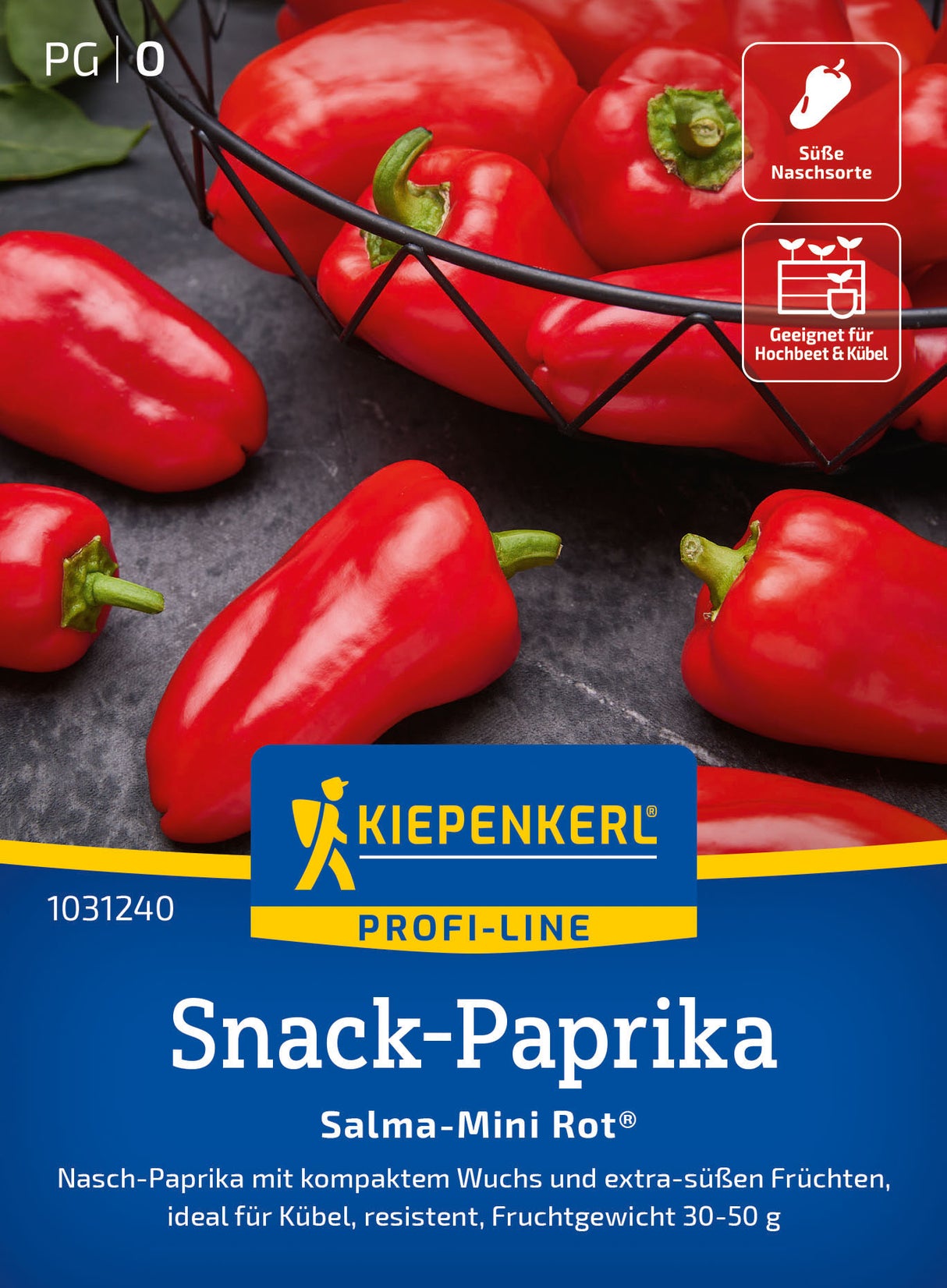 Kiepenkerl Paprika Salma-Mini Rot®