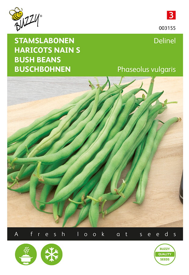 Buzzy Seeds Buschbohnen Delinel