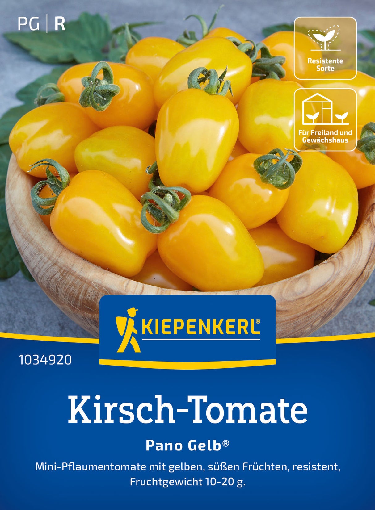 Kiepenkerl Cherrytomaten Pano Gelb®