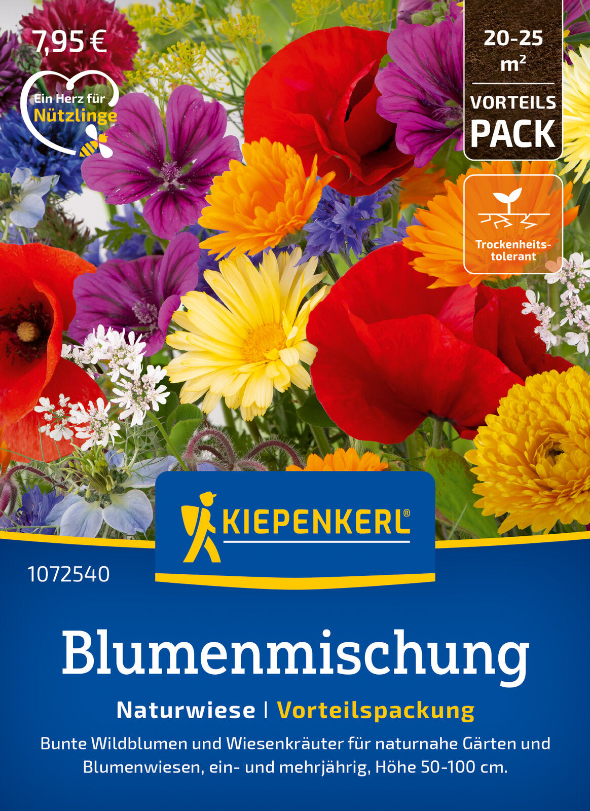 Kiepenkerl Blumensamen-Mischung Naturwiese Vorteilspackung
