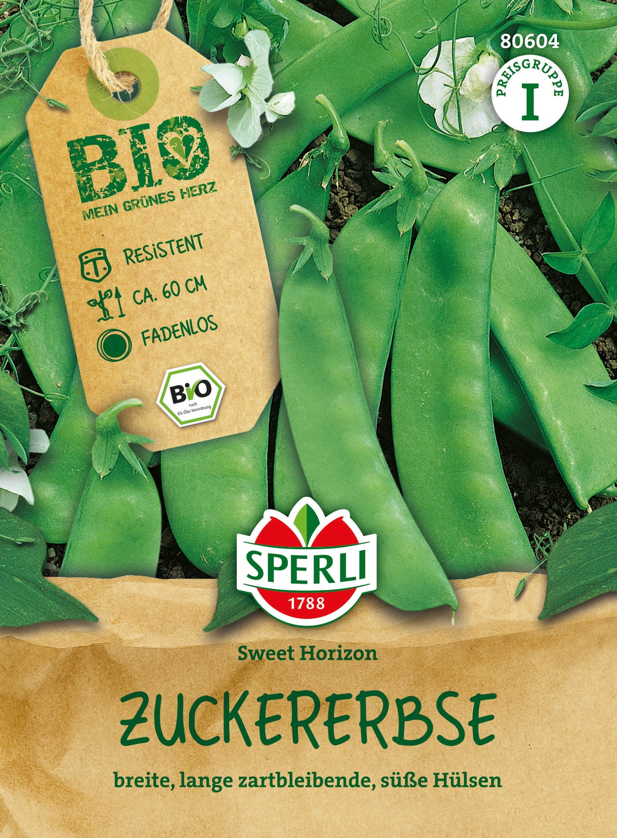SPERLI BIO Zuckererbse Sweet Horizon