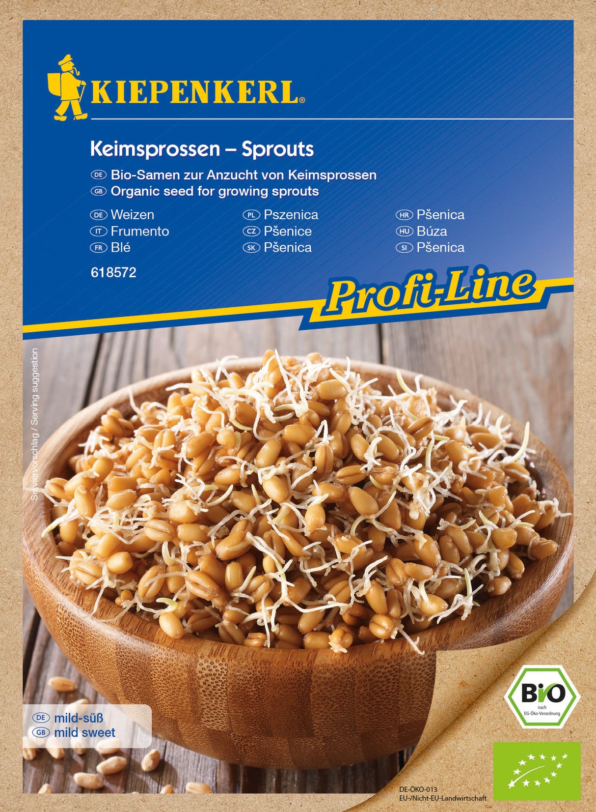 Kiepenkerl BIO Keimsprossen Weizen