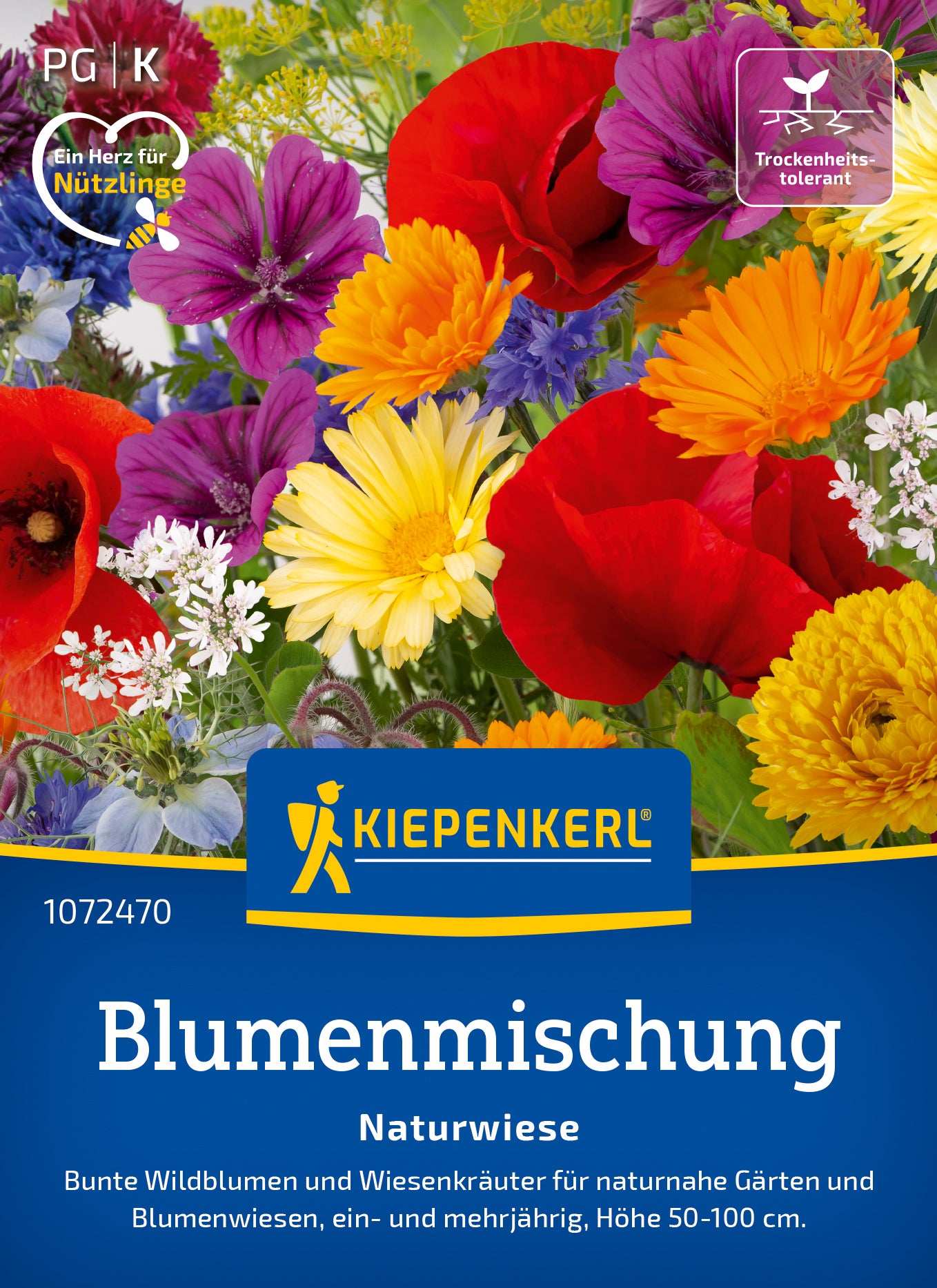 Kiepenkerl Blumensamen-Mischung Naturwiese