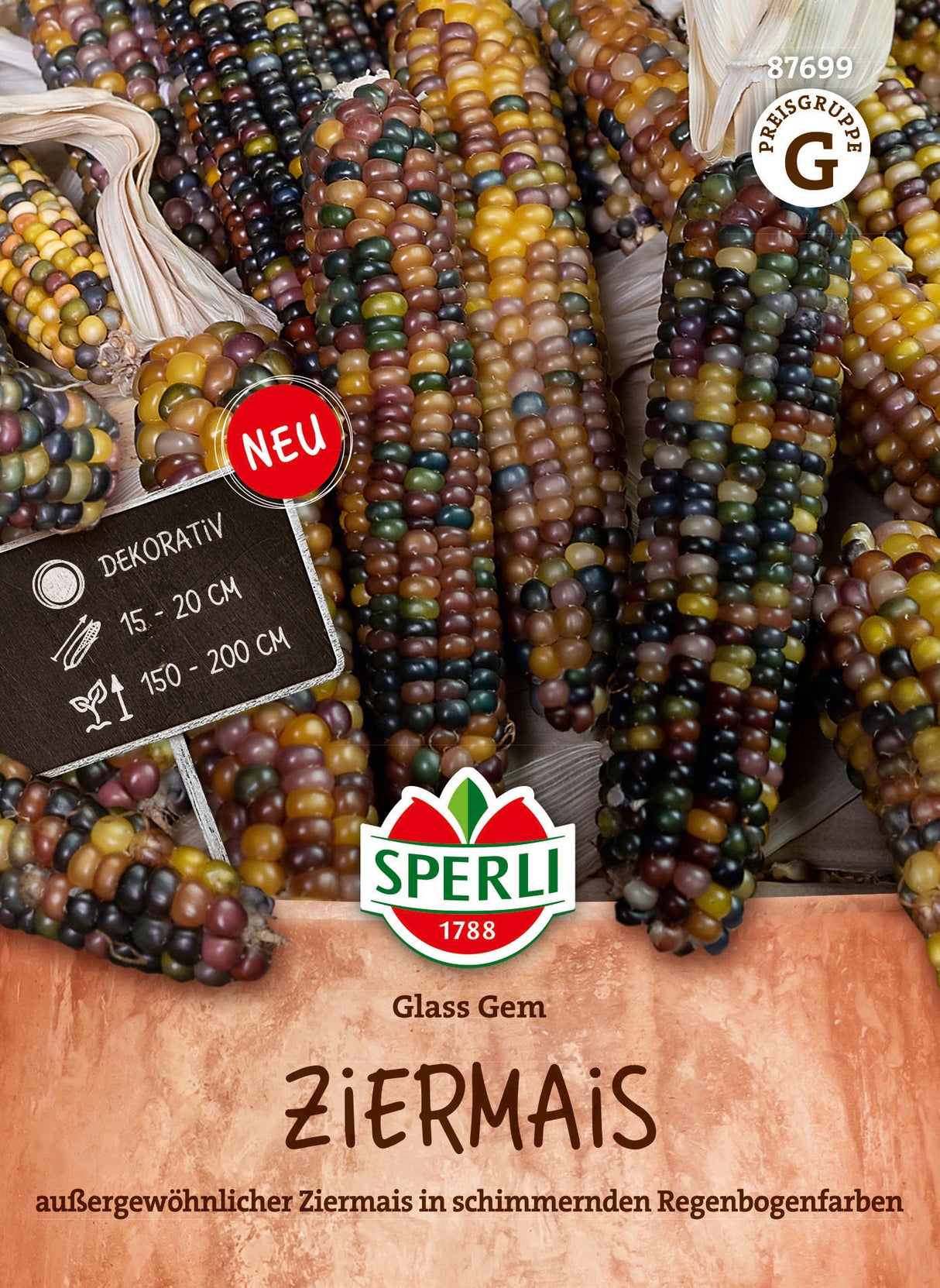 SPERLI Ziermais Glass Gem