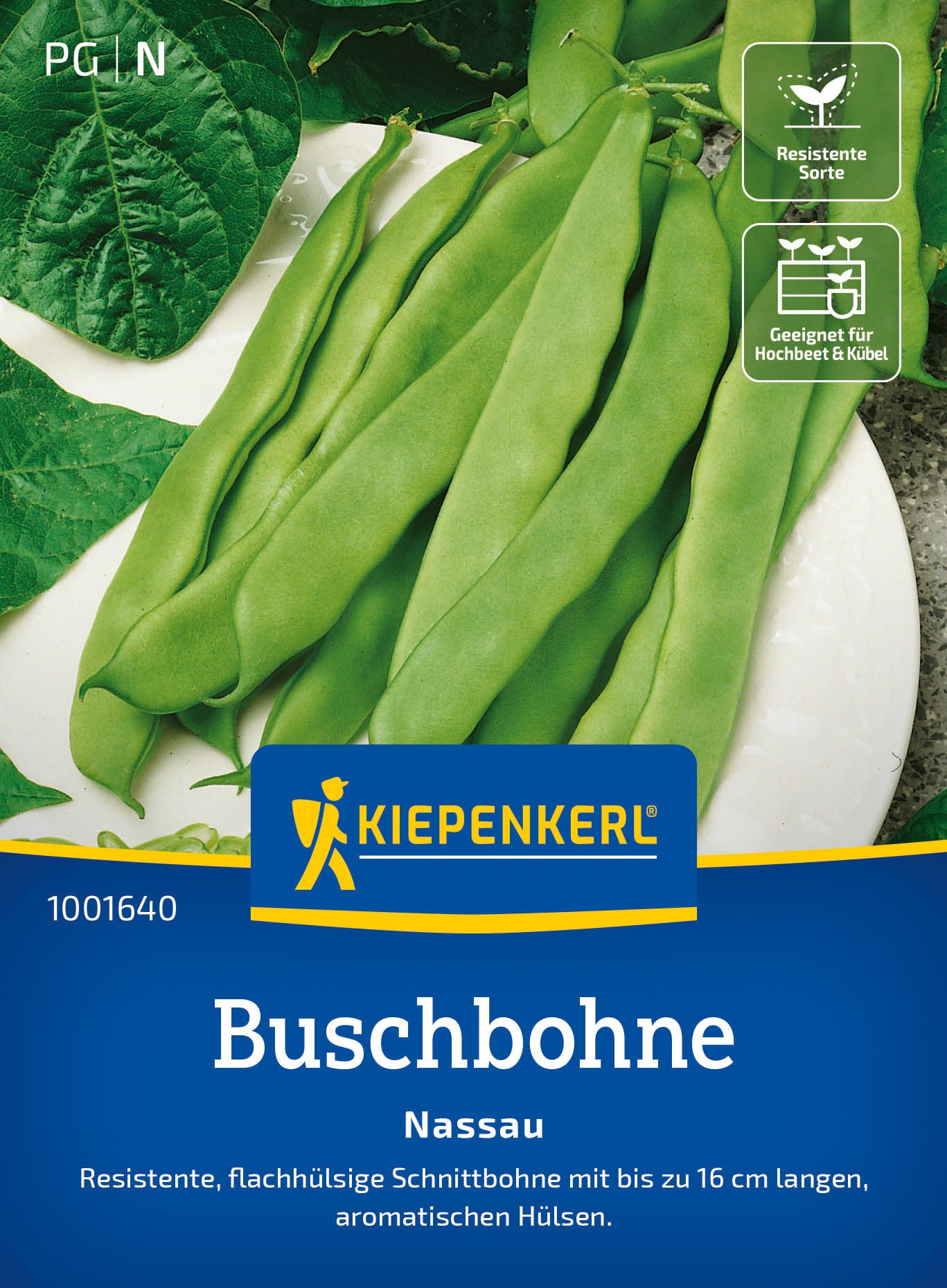 Kiepenkerl Buschbohnen Nassau
