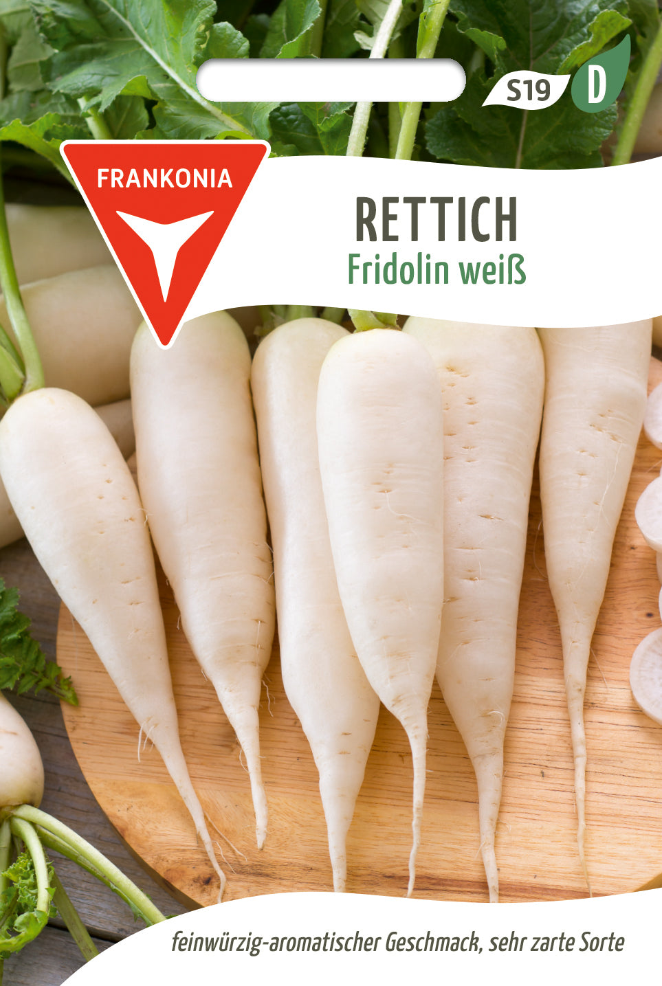 Frankonia Samen Rettich Fridolin weiß