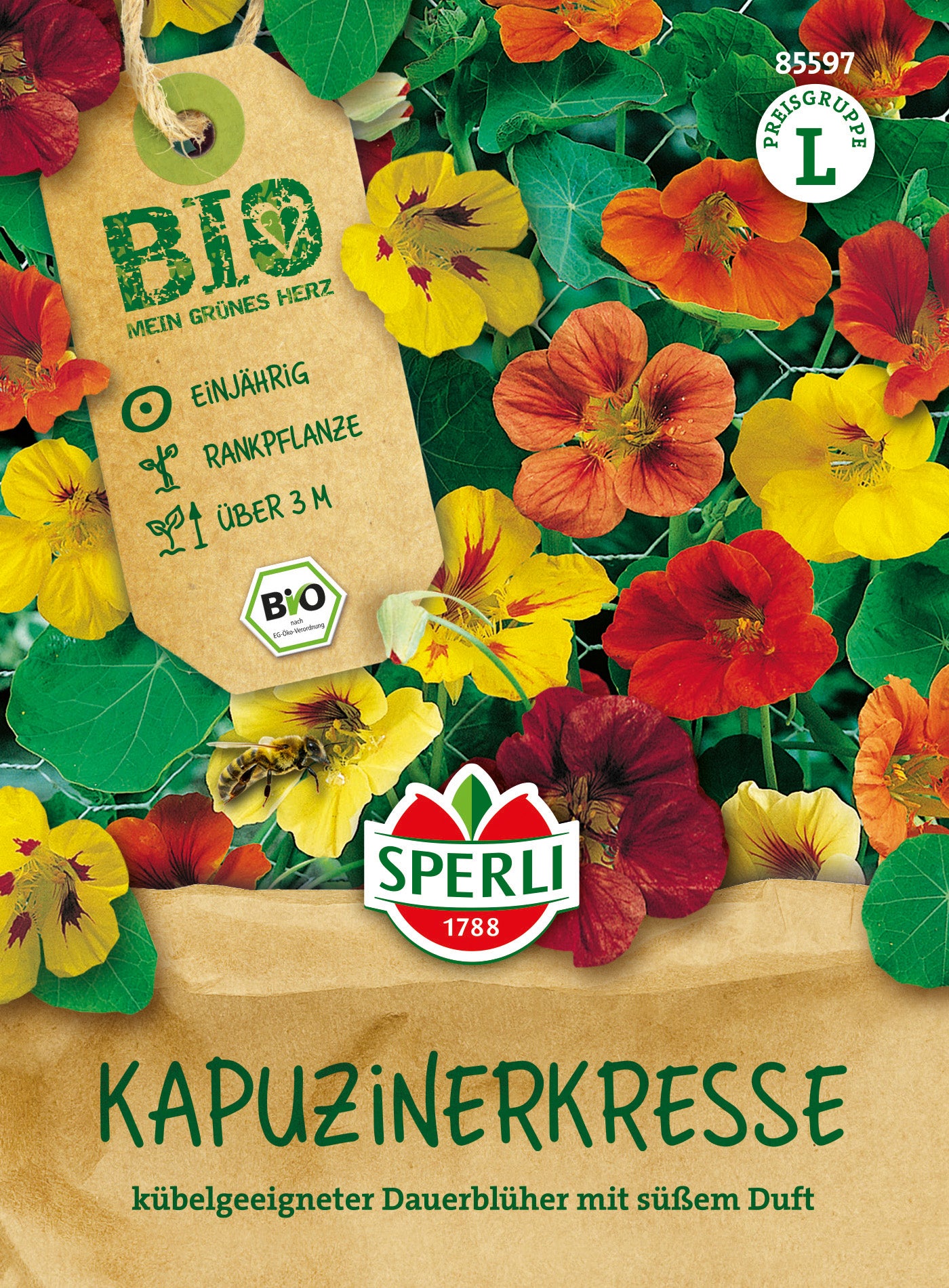 SPERLI BIO Kapuzinerkresse
