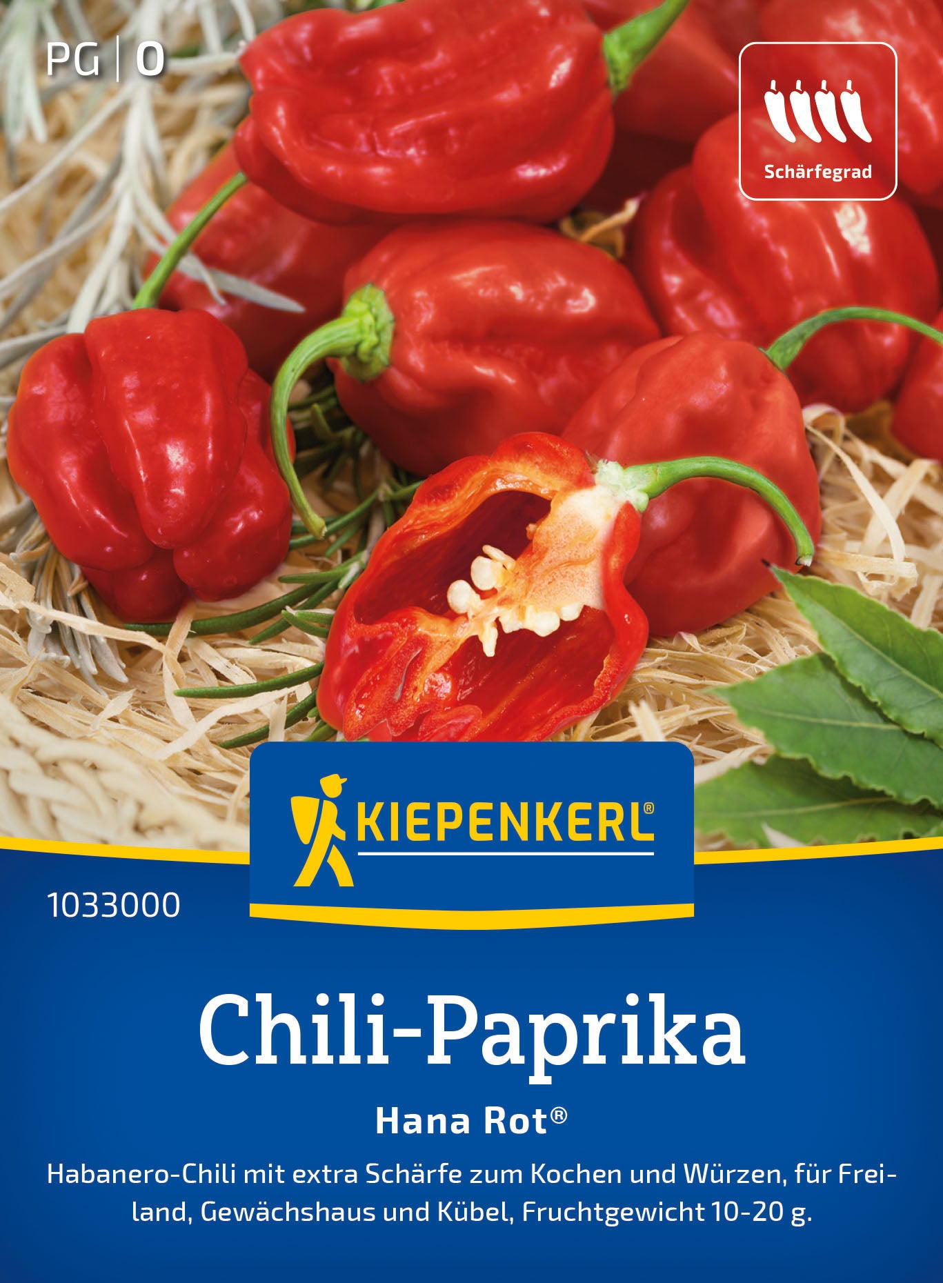 Kiepenkerl Chili Hana Rot®