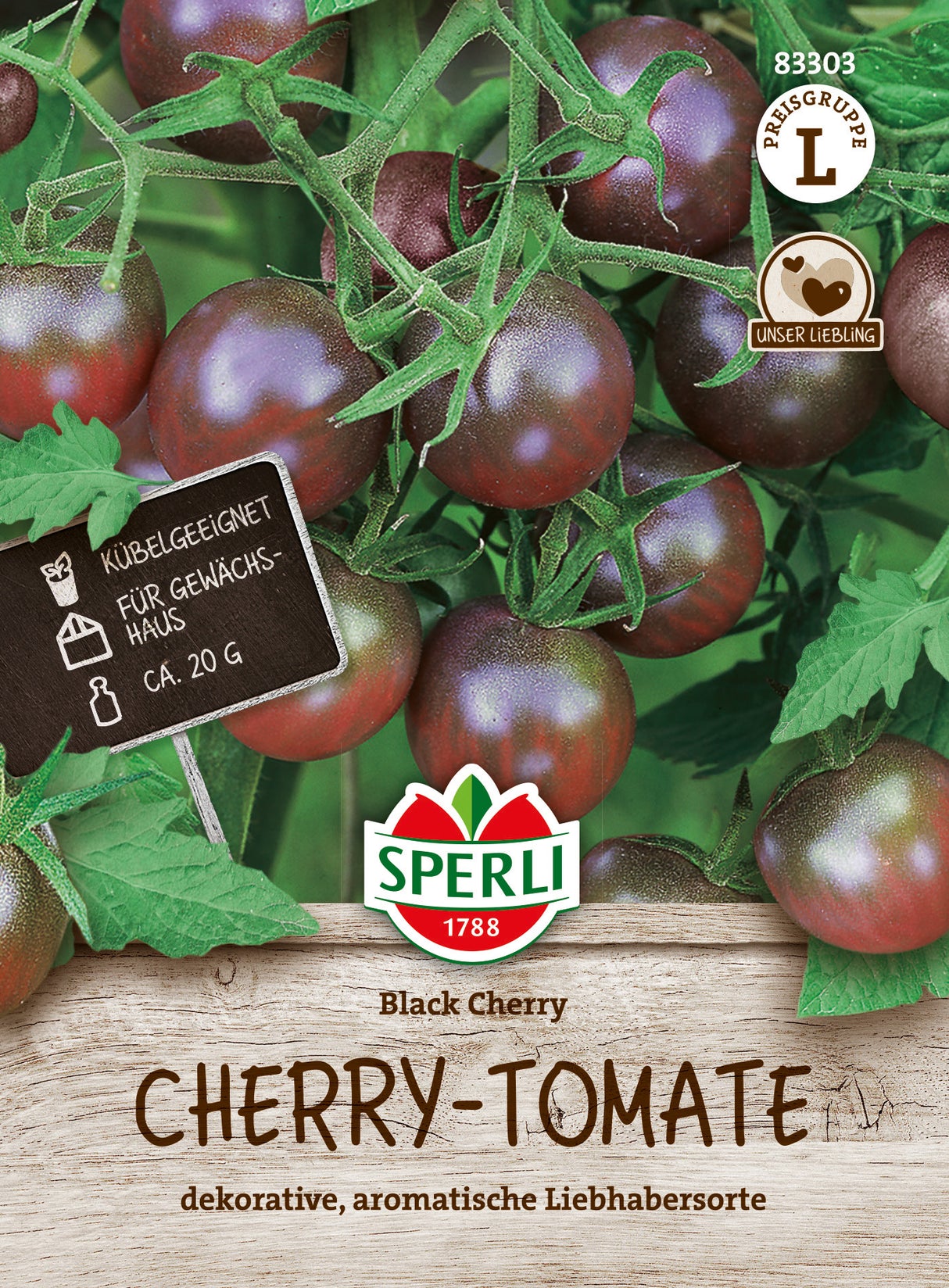 SPERLI Cherrytomate Black Cherry