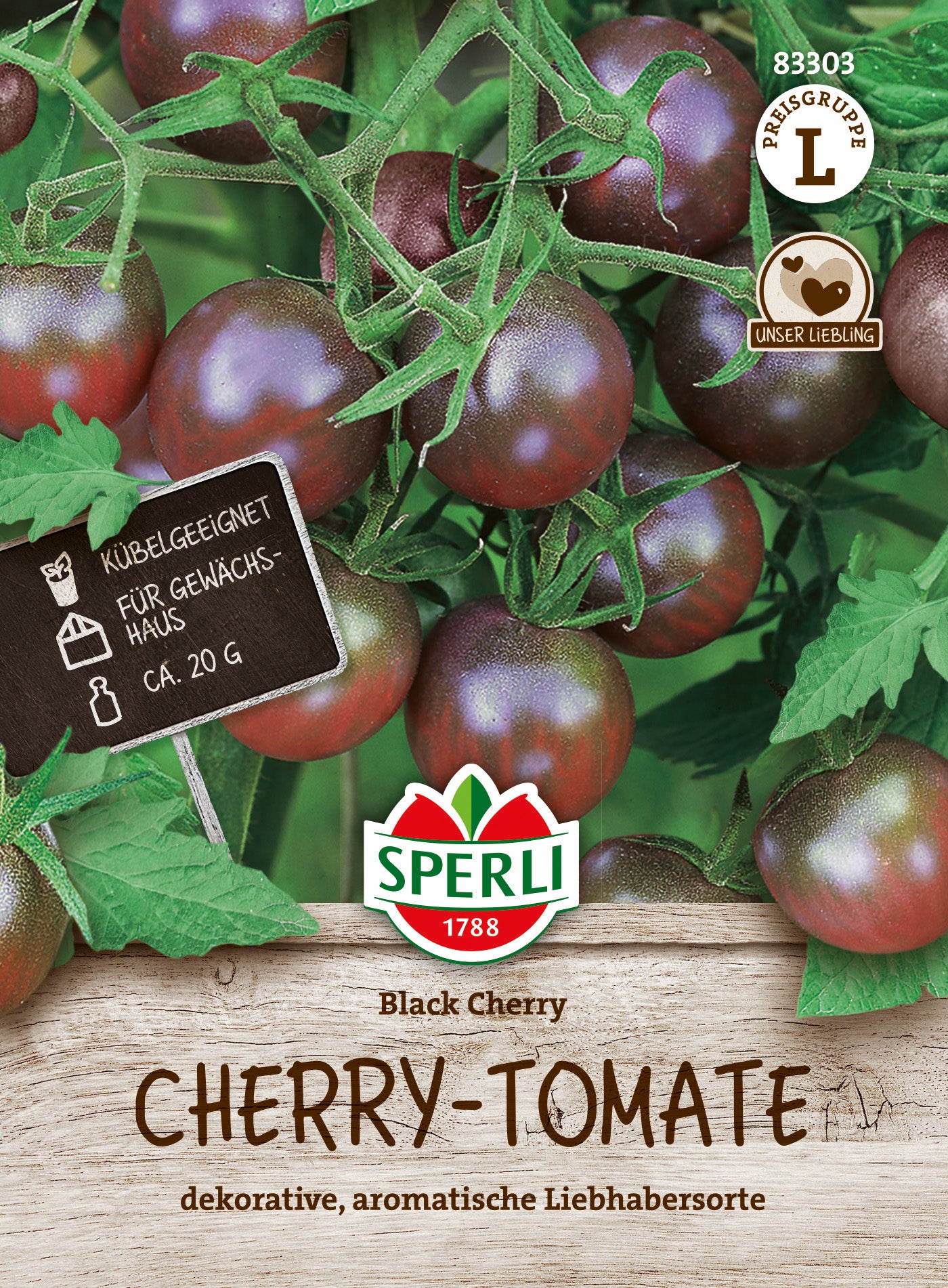 SPERLI Cherrytomate Black Cherry