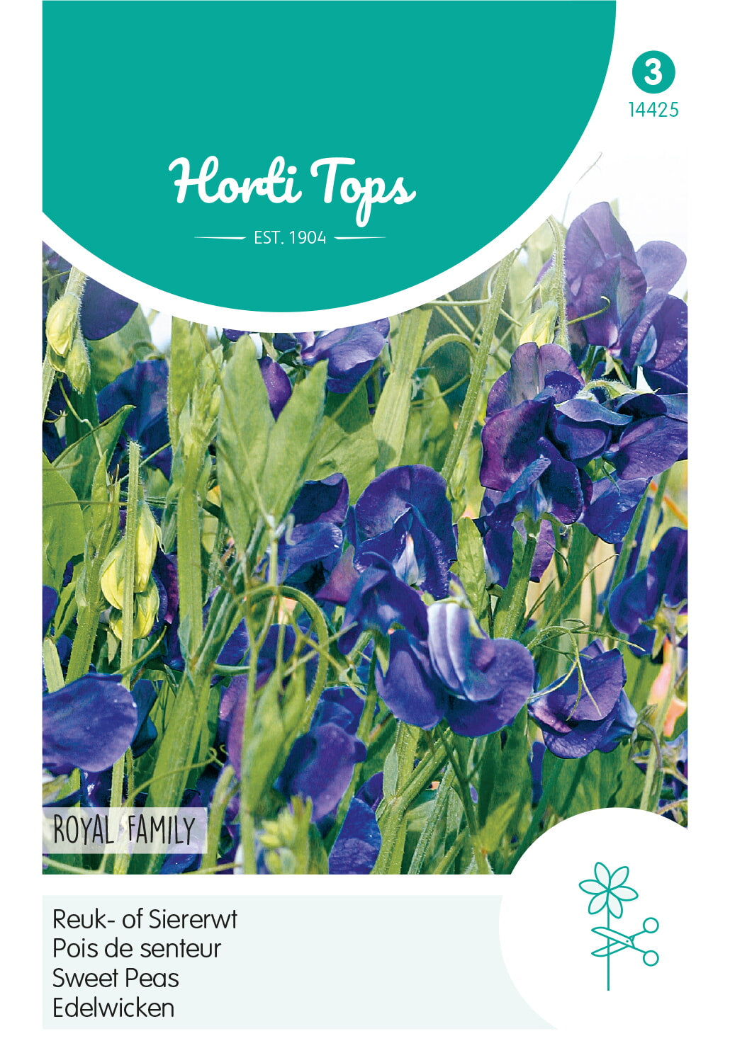 Horti Tops Duftwicke Royal Dunkelblau