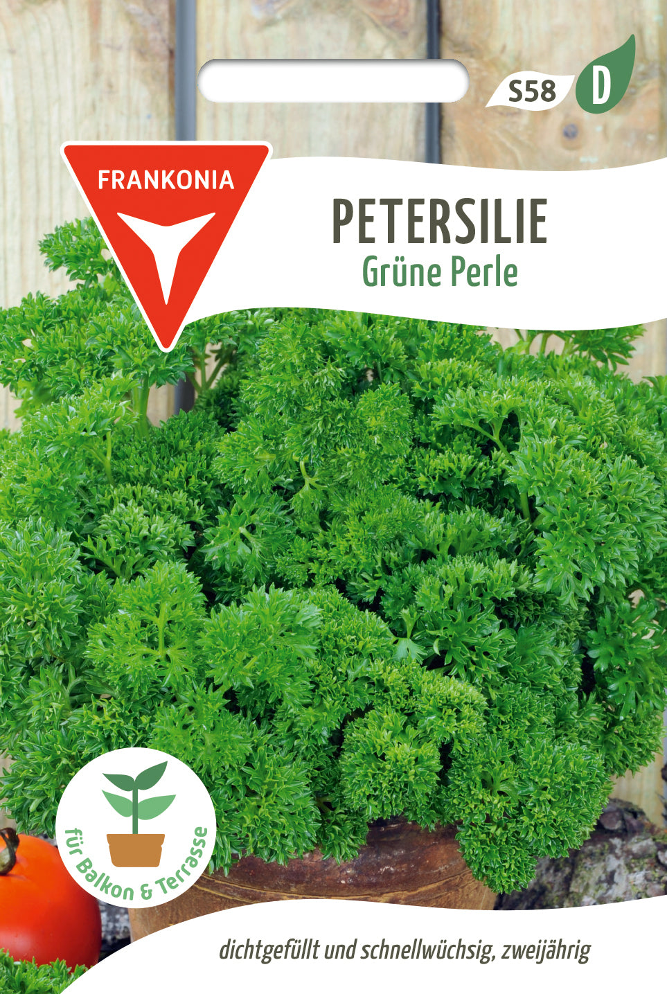 Frankonia Samen Petersilien Grüne Perle