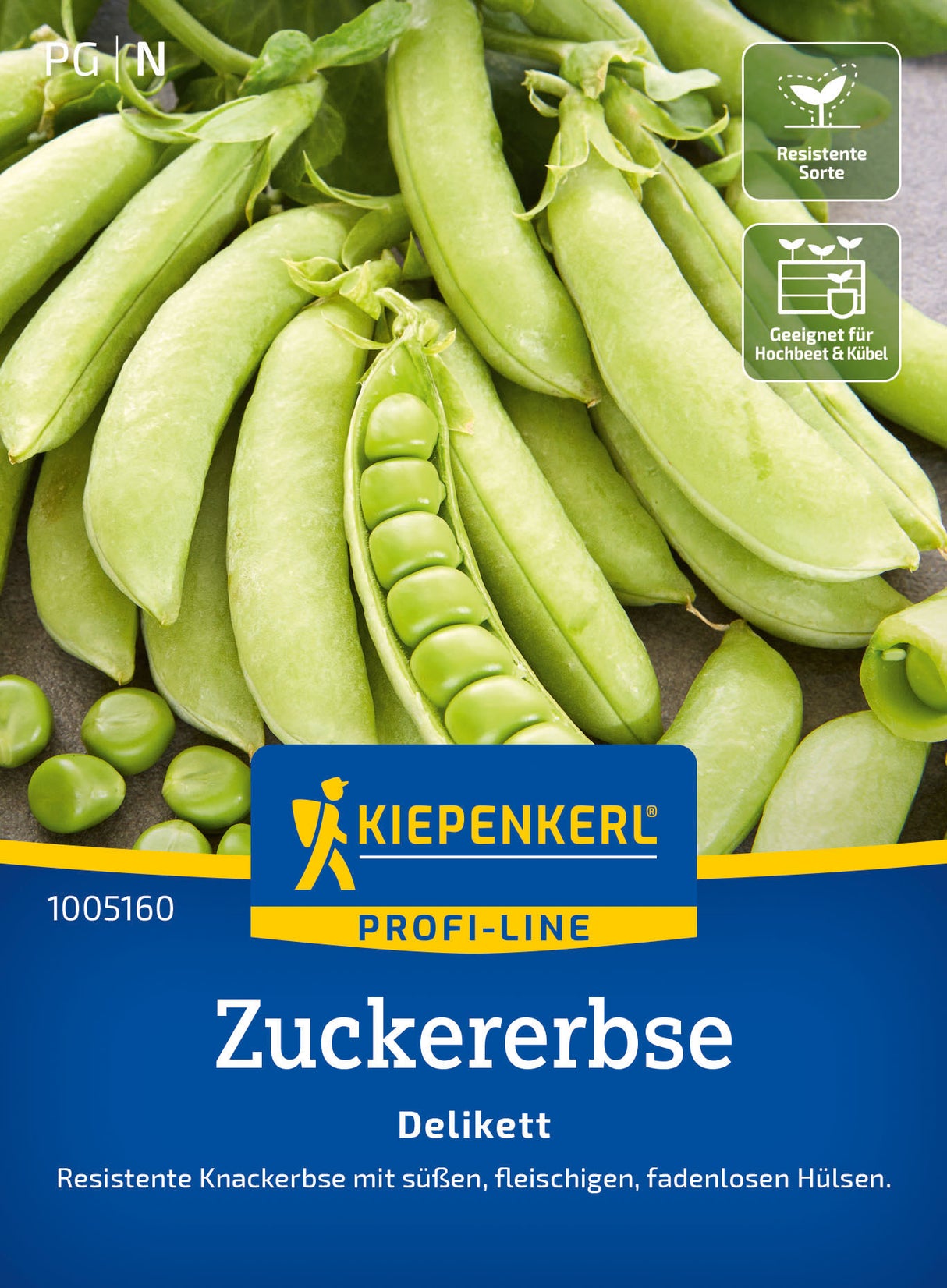 Kiepenkerl Zuckererbsen Delikett