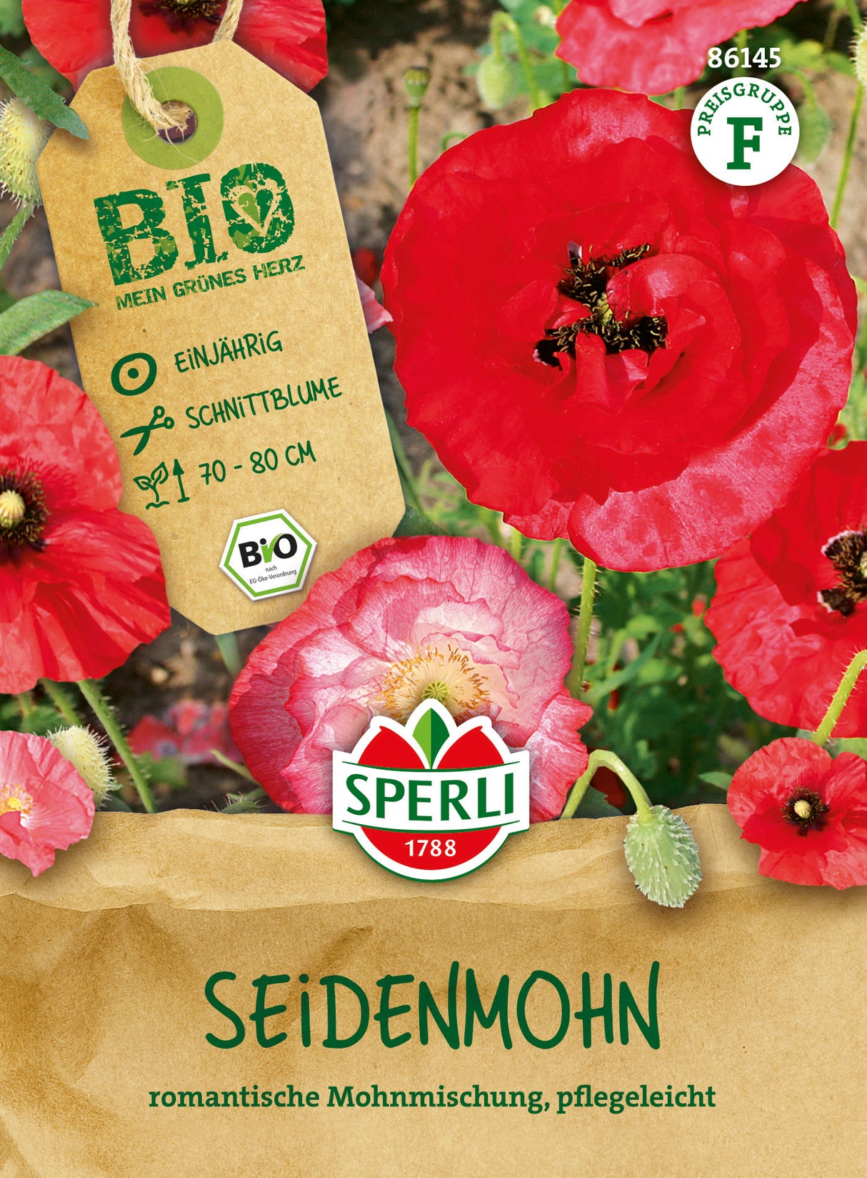 SPERLI BIO Mohn Seidenmohn