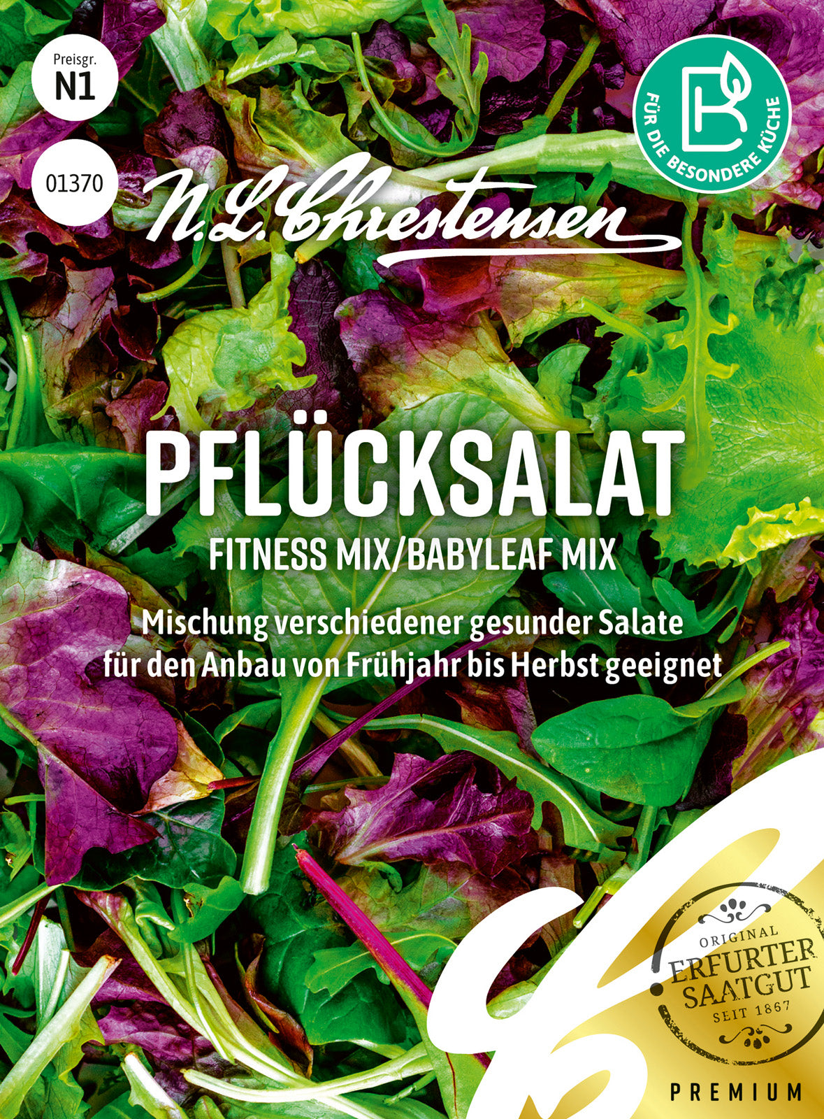 N.L. Chrestensen Pflücksalat Fitness Mix/Babyleaf Mix