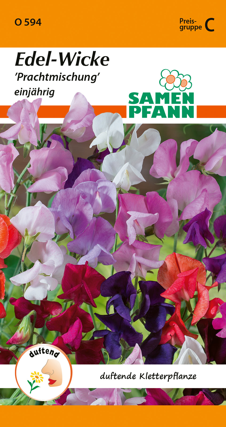 Samen Pfann Edel-Wicke Prachtmischung einjährig