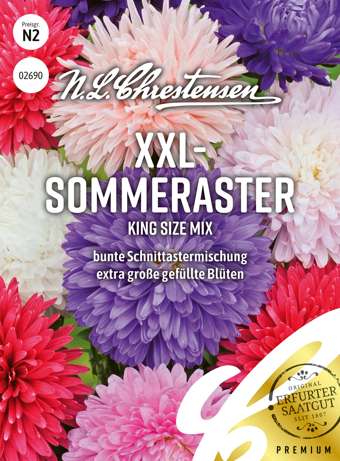 N.L. Chrestensen XXL-Sommeraster King Size Mix