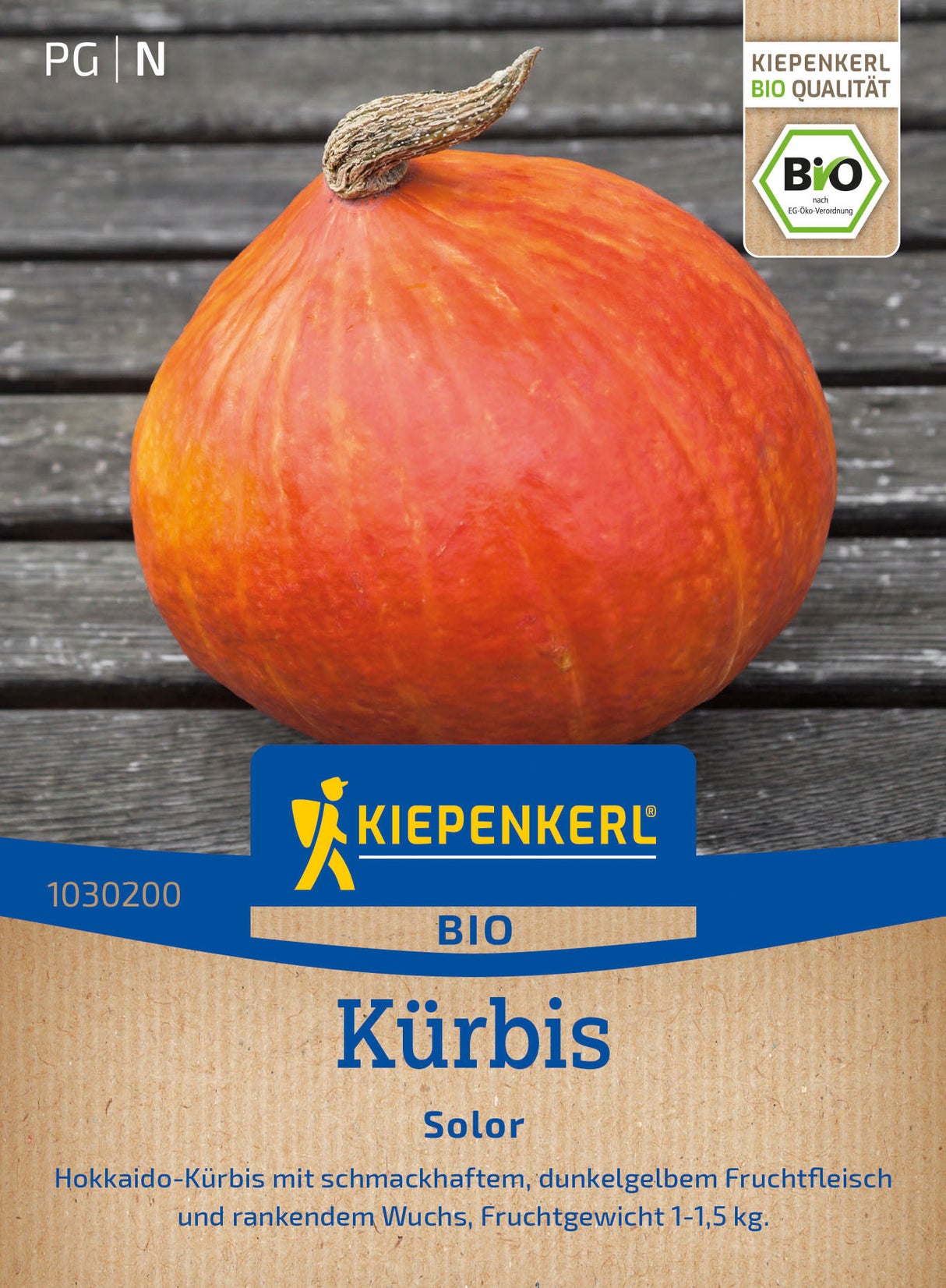 Kiepenkerl Kürbis Solor