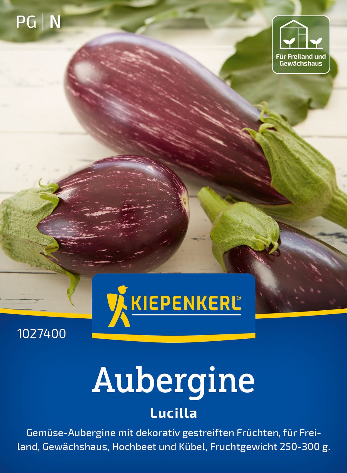 Kiepenkerl Auberginen Lucilla