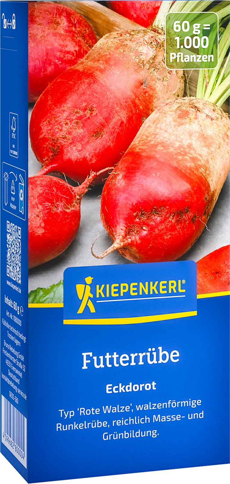Kiepenkerl Futterrüben Eckdorot