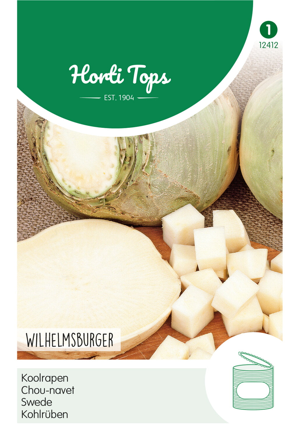 Horti Tops Kohlrübe Wilhelmsburger
