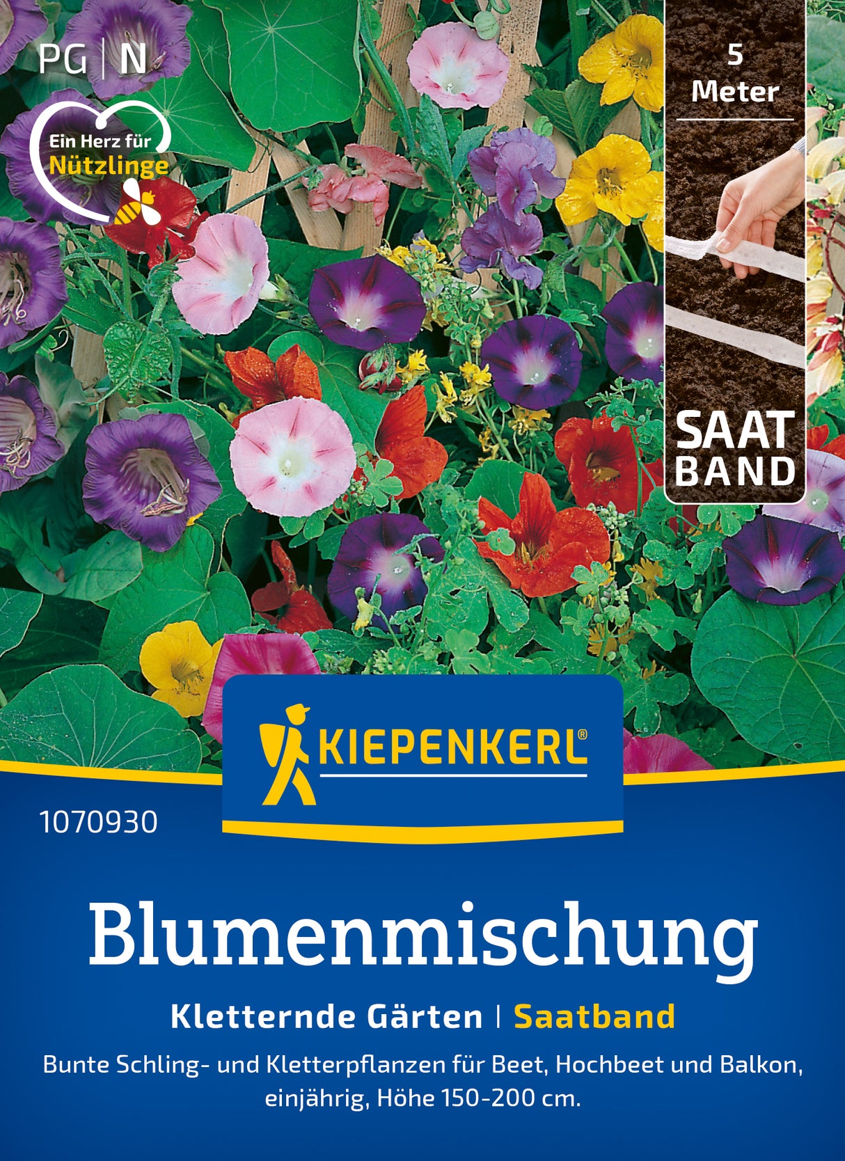 Kiepenkerl Blumensamen-Mischung Kletternde Gärten Saatband