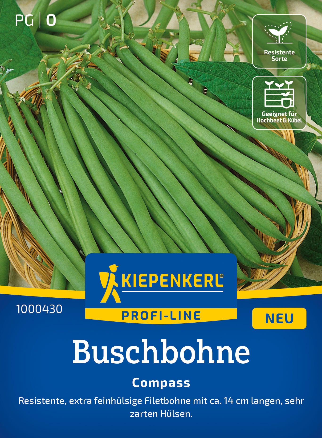 Kiepenkerl Buschbohnen Compass