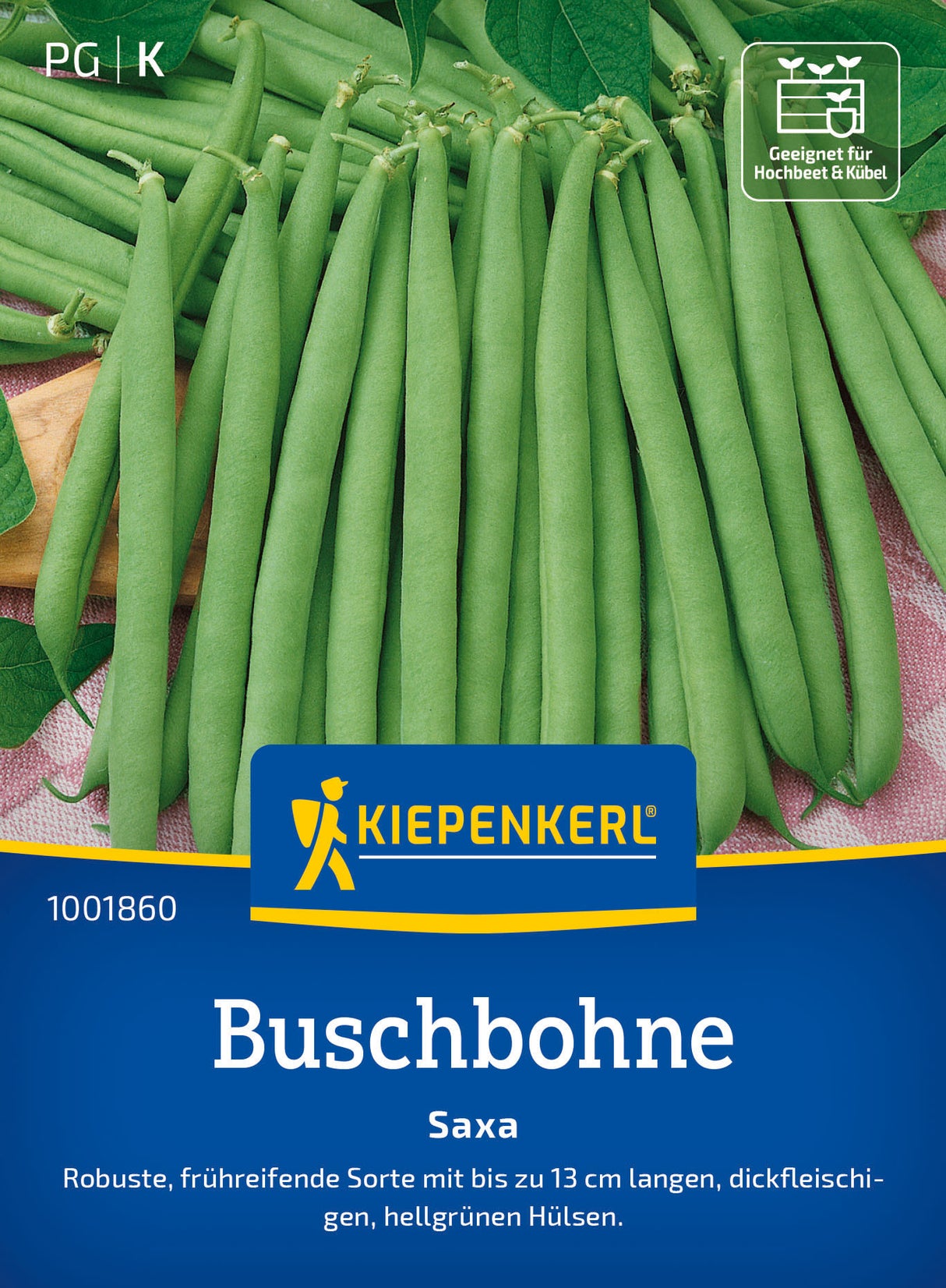 Kiepenkerl Buschbohnen Saxa