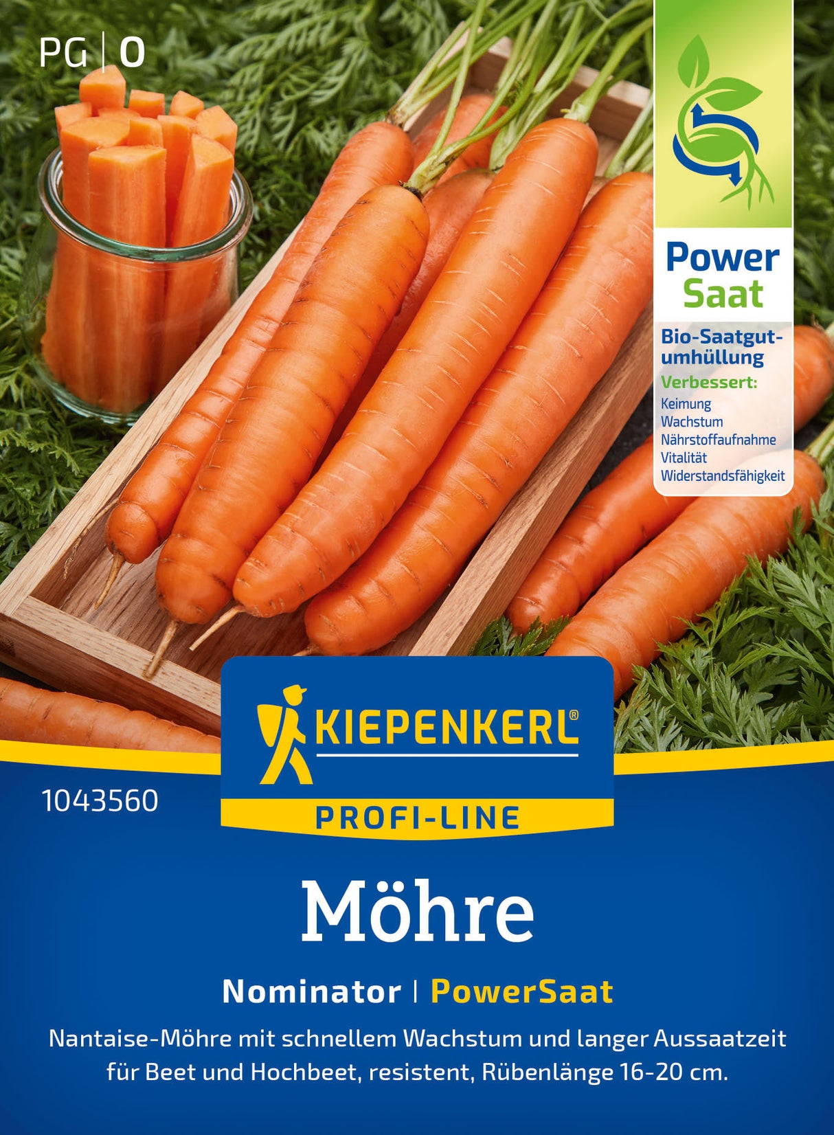 Kiepenkerl Möhren Nominator Pillensaat