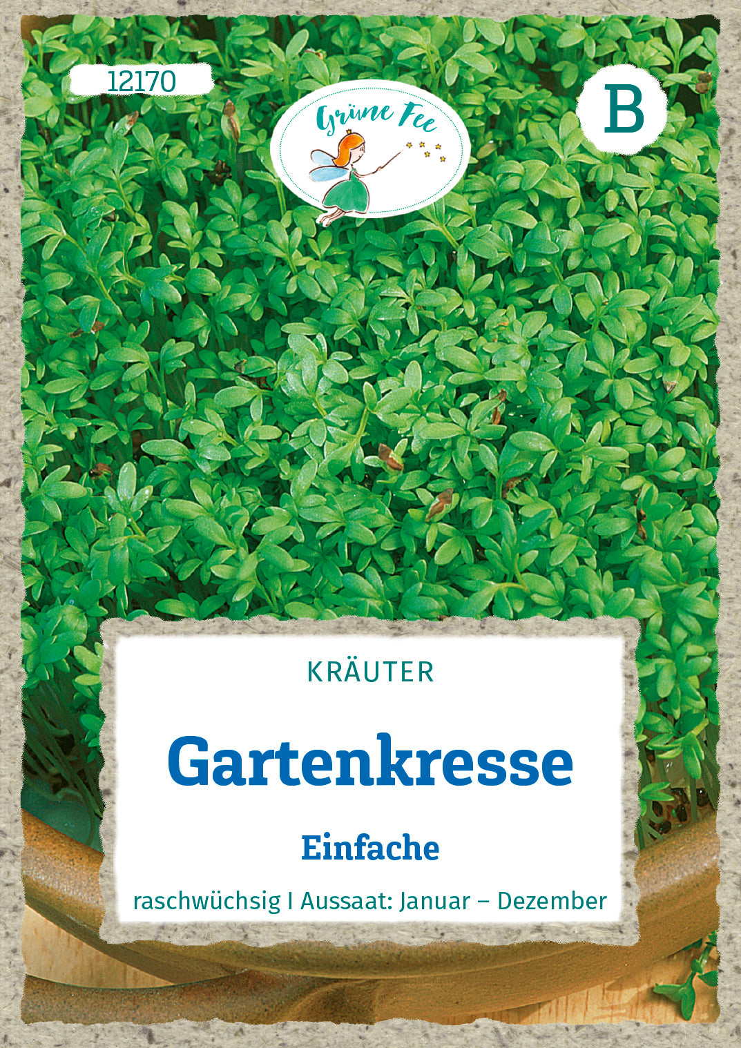 Grüne Fee Gartenkresse Einfache Grüne