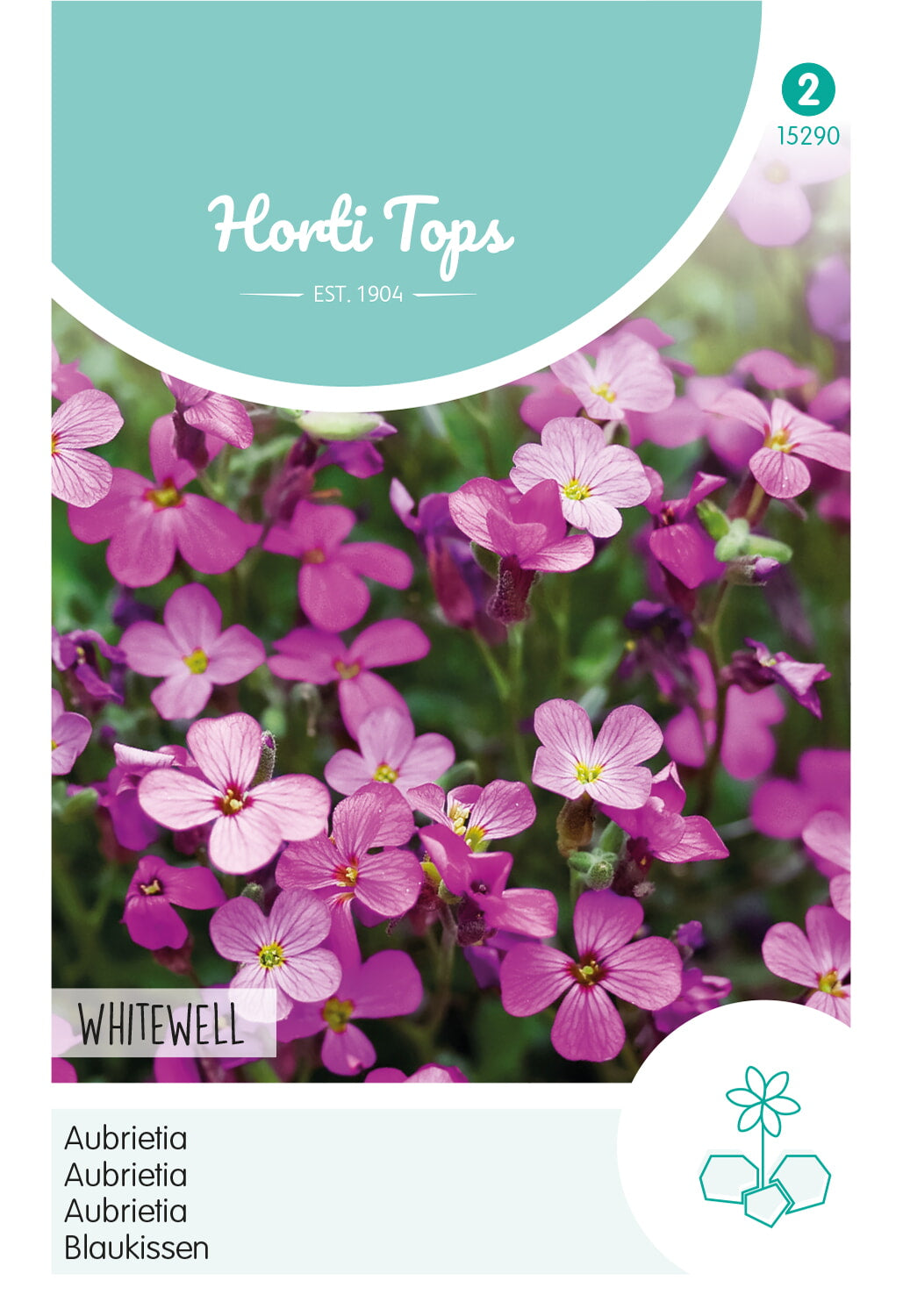 Horti Tops Blaukissen Whitewell Gem, Violett