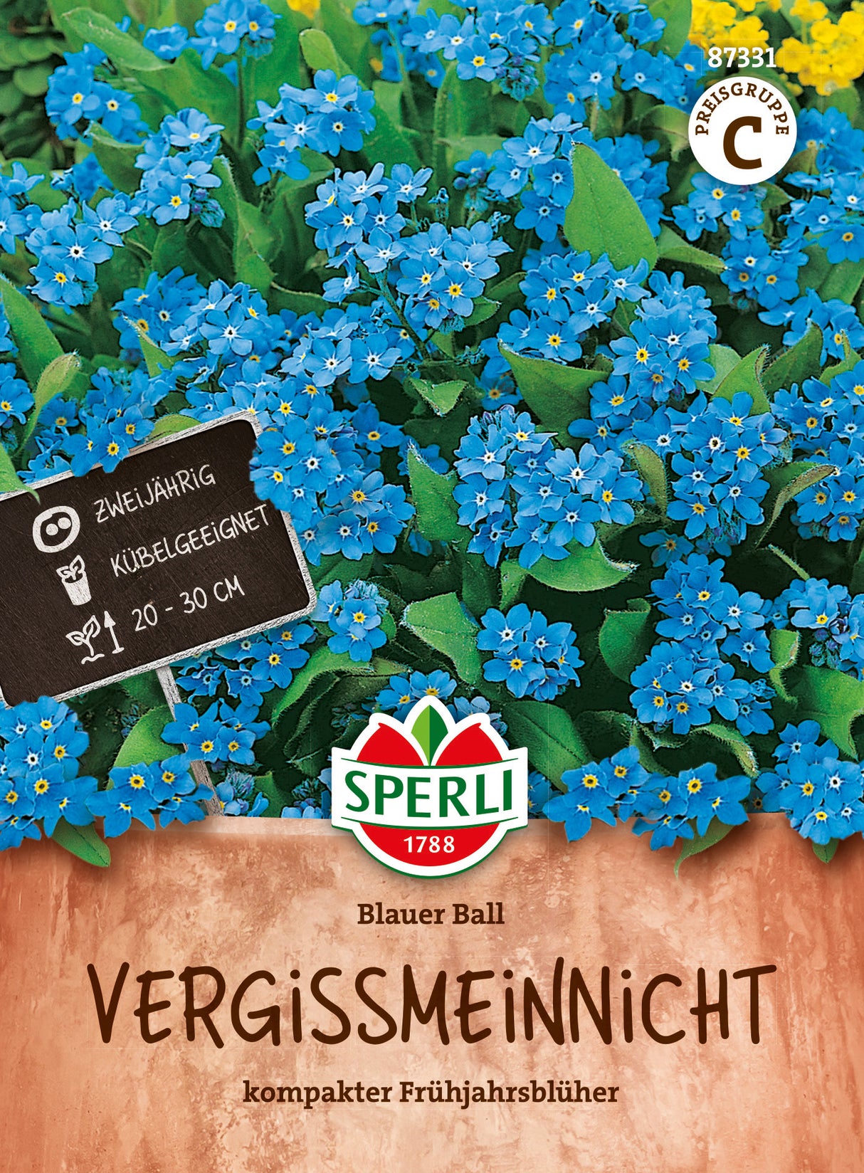SPERLI Vergissmeinnicht Blauer Ball