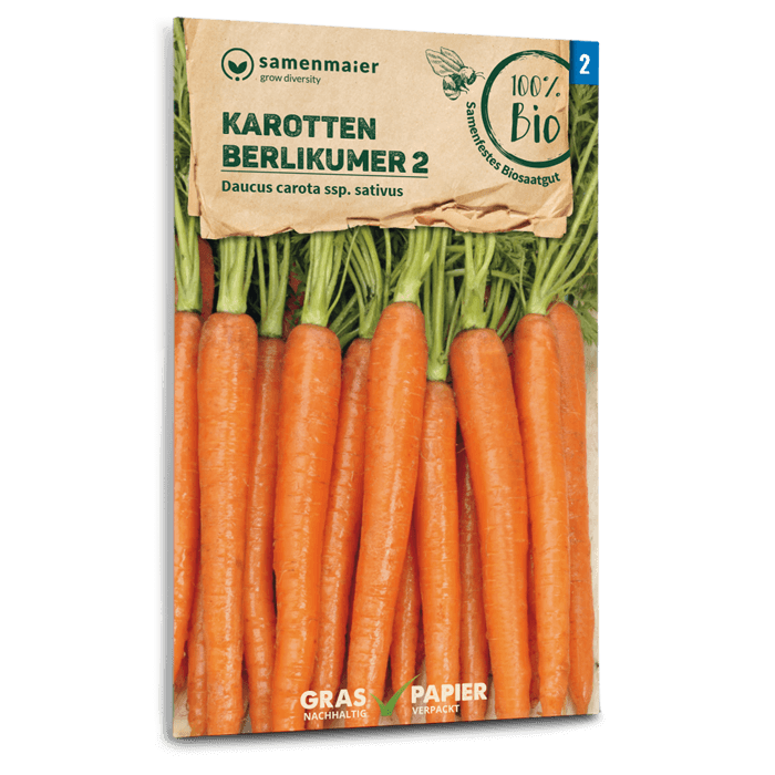 Samen Maier BIO Möhren Berlikumer 2