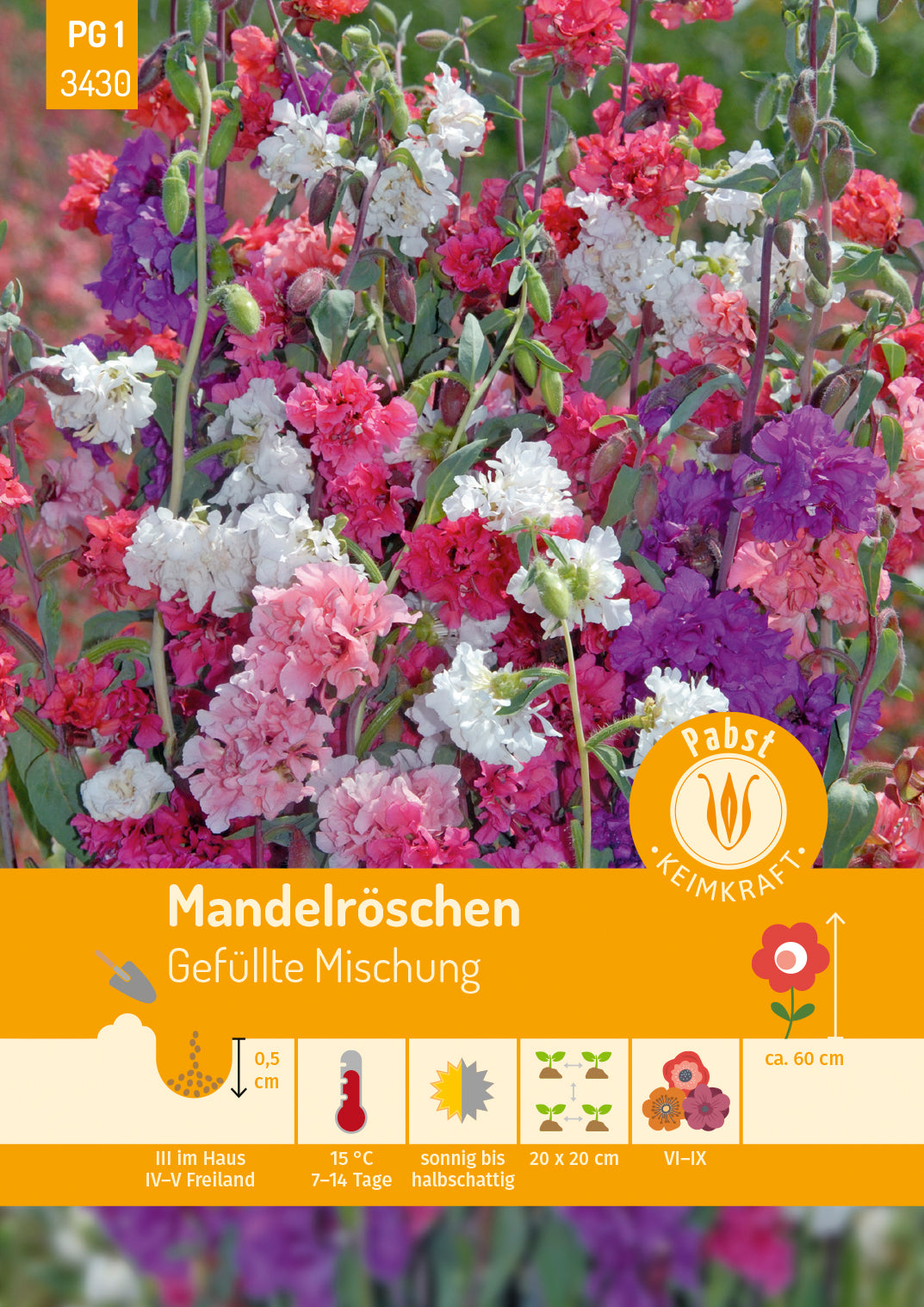 Pabst Keimkraft Mandelröschen Gefüllte Mischung