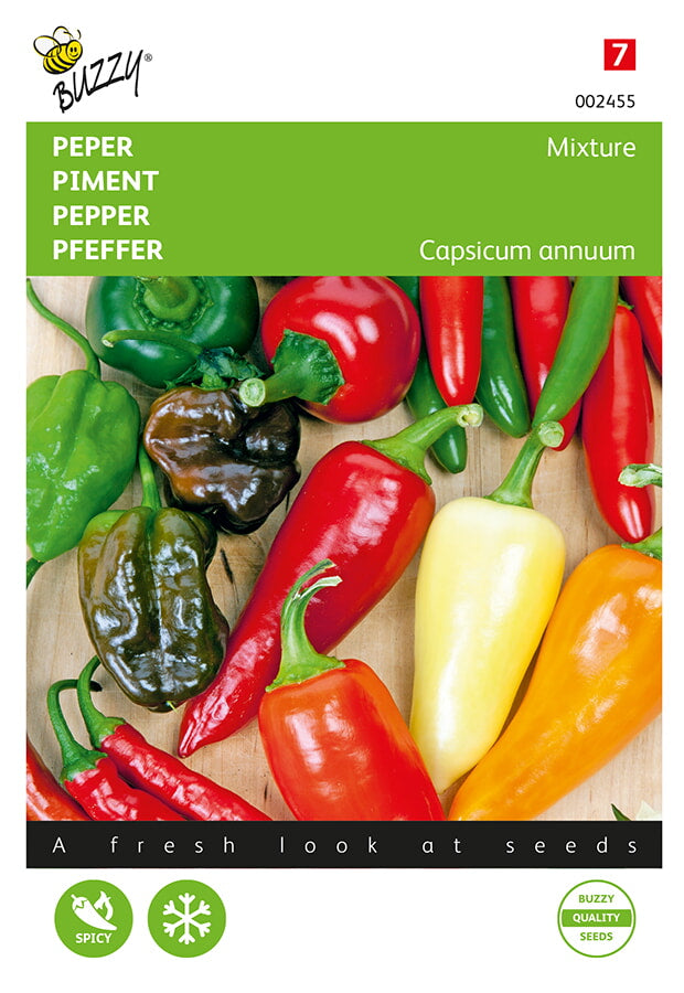 Buzzy Seeds Chili Pfeffer Mischung