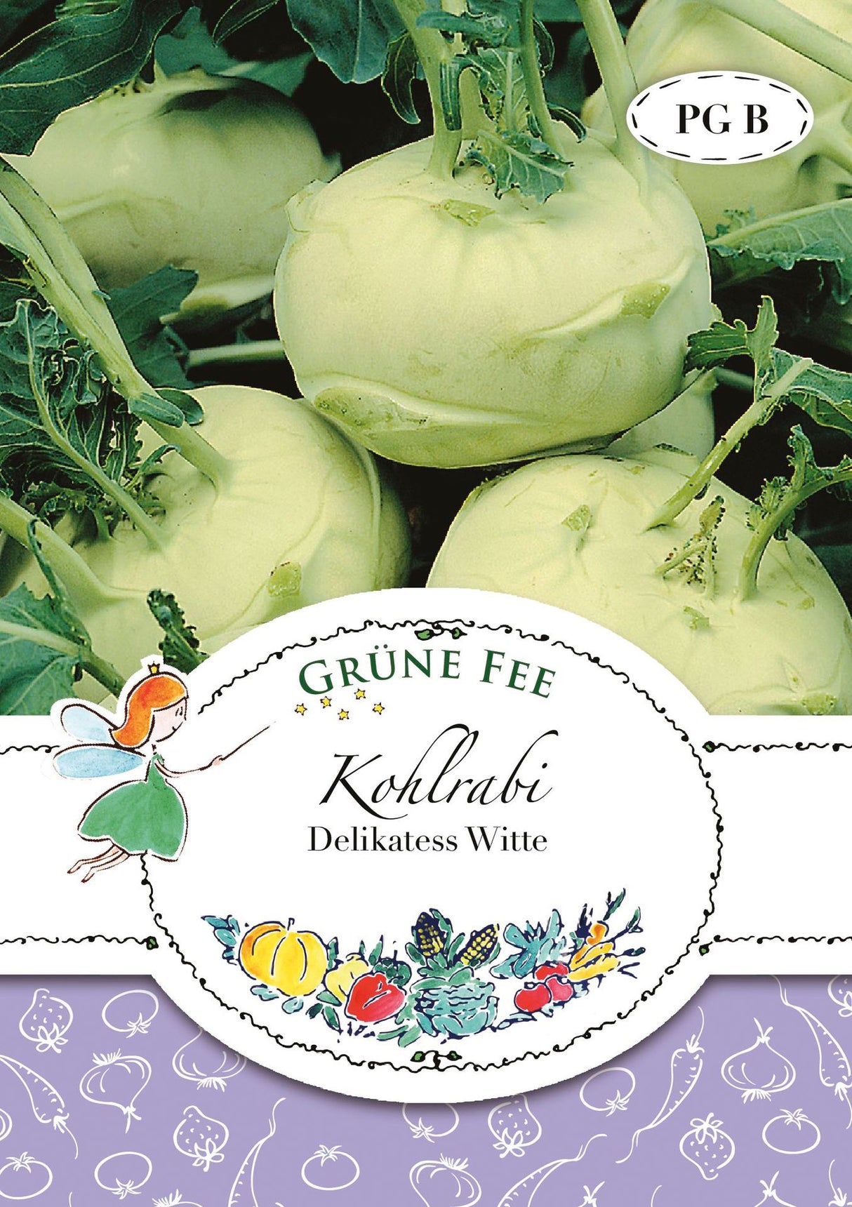 Grüne Fee Kohlrabi Delikatess witte