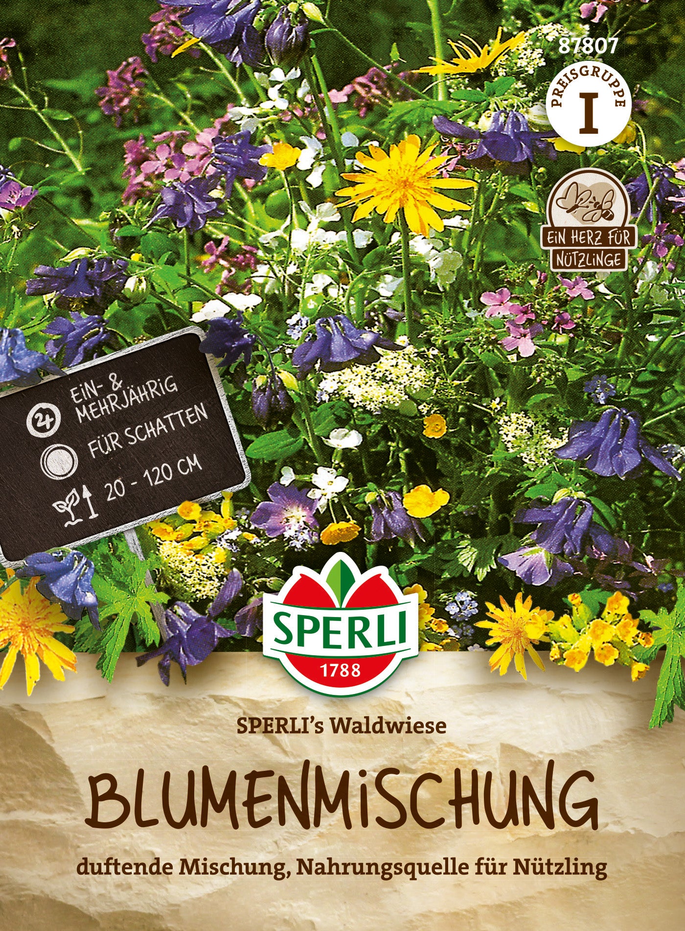 SPERLI Blumensamen-Mischungen SPERLI's Waldwiese