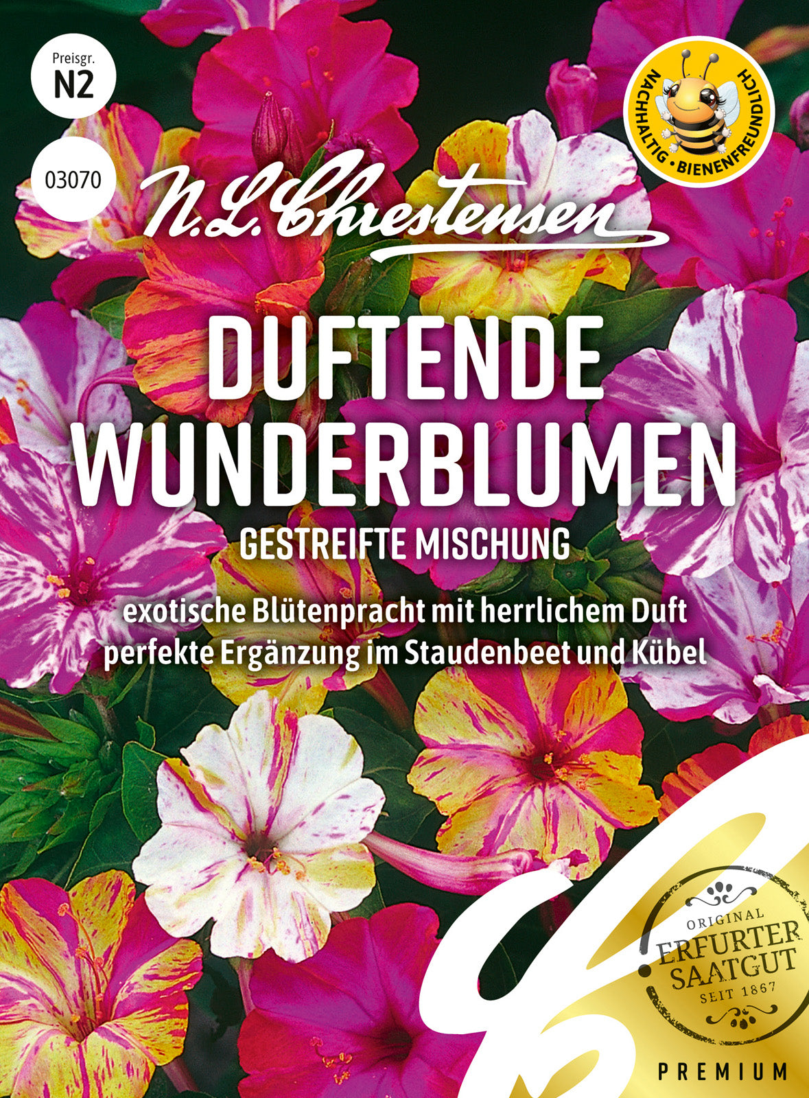 N.L. Chrestensen Duftende Wunderblume Gestreifte Mischung