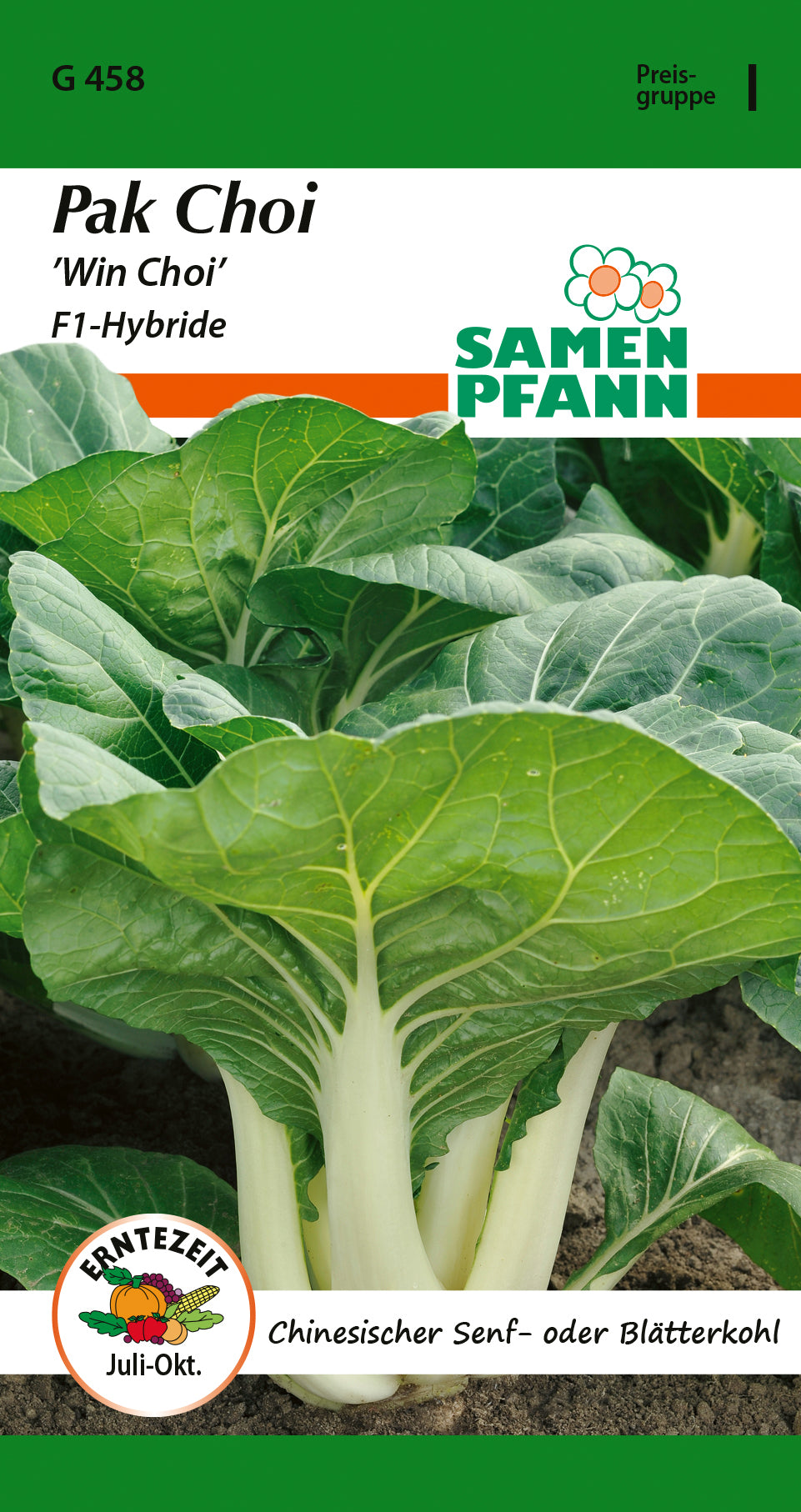 Samen Pfann Pak Choi Win Choi